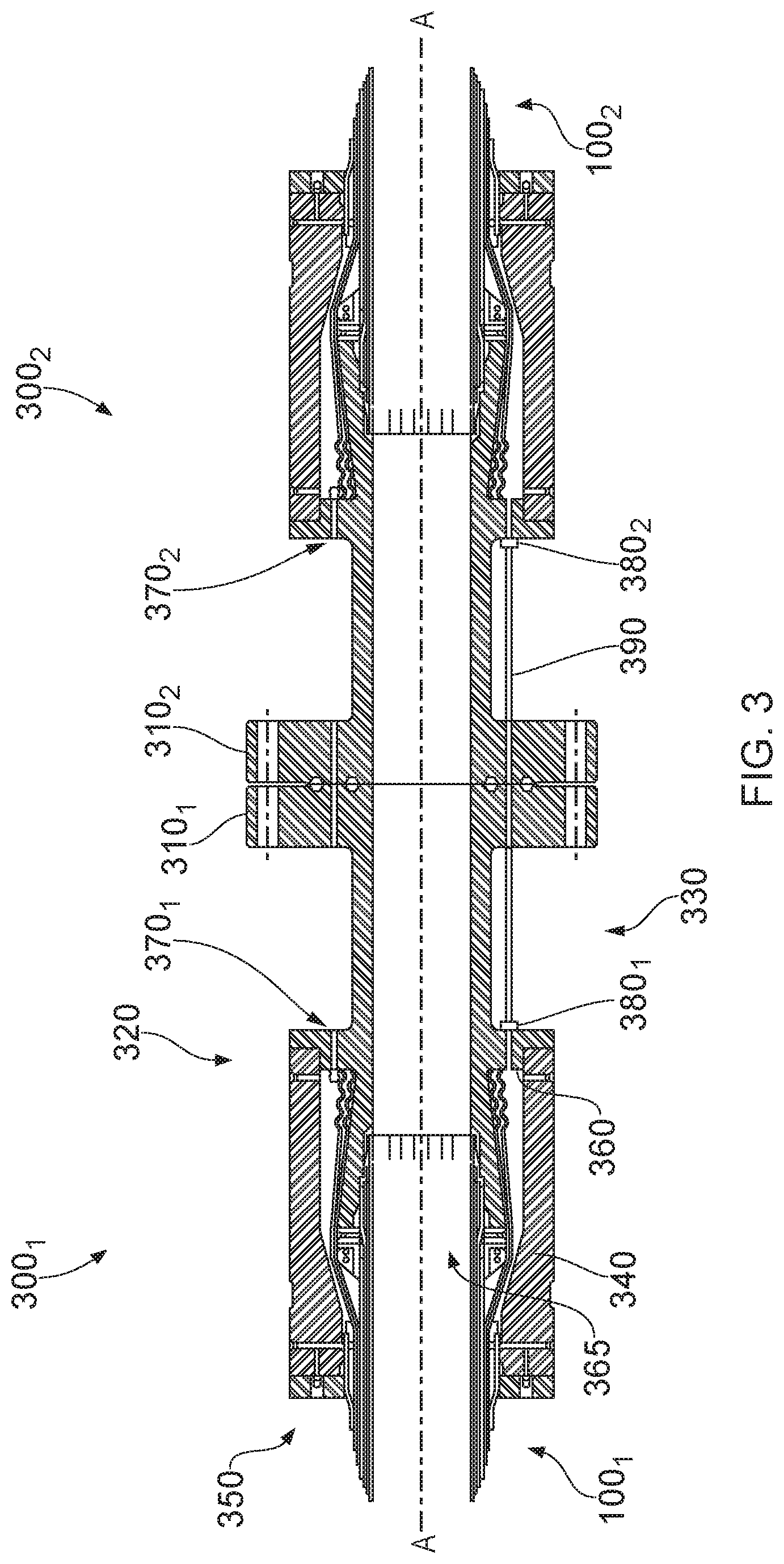 Patent US11773986 Figure 3 – Selective connection of annular regions
