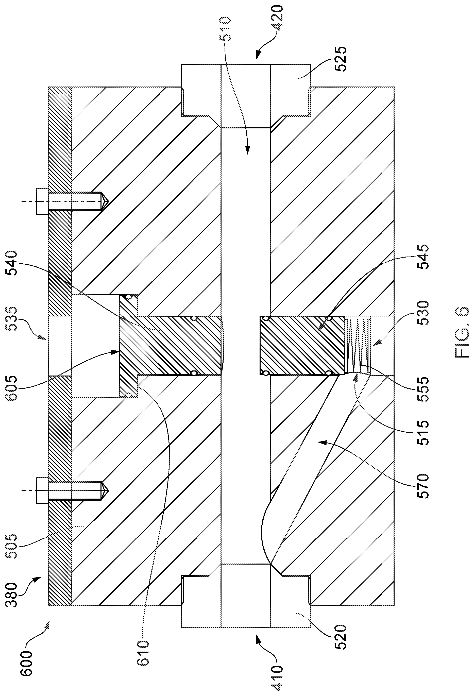 Patent US11773986 Figure 6 – Selective connection of annular regions