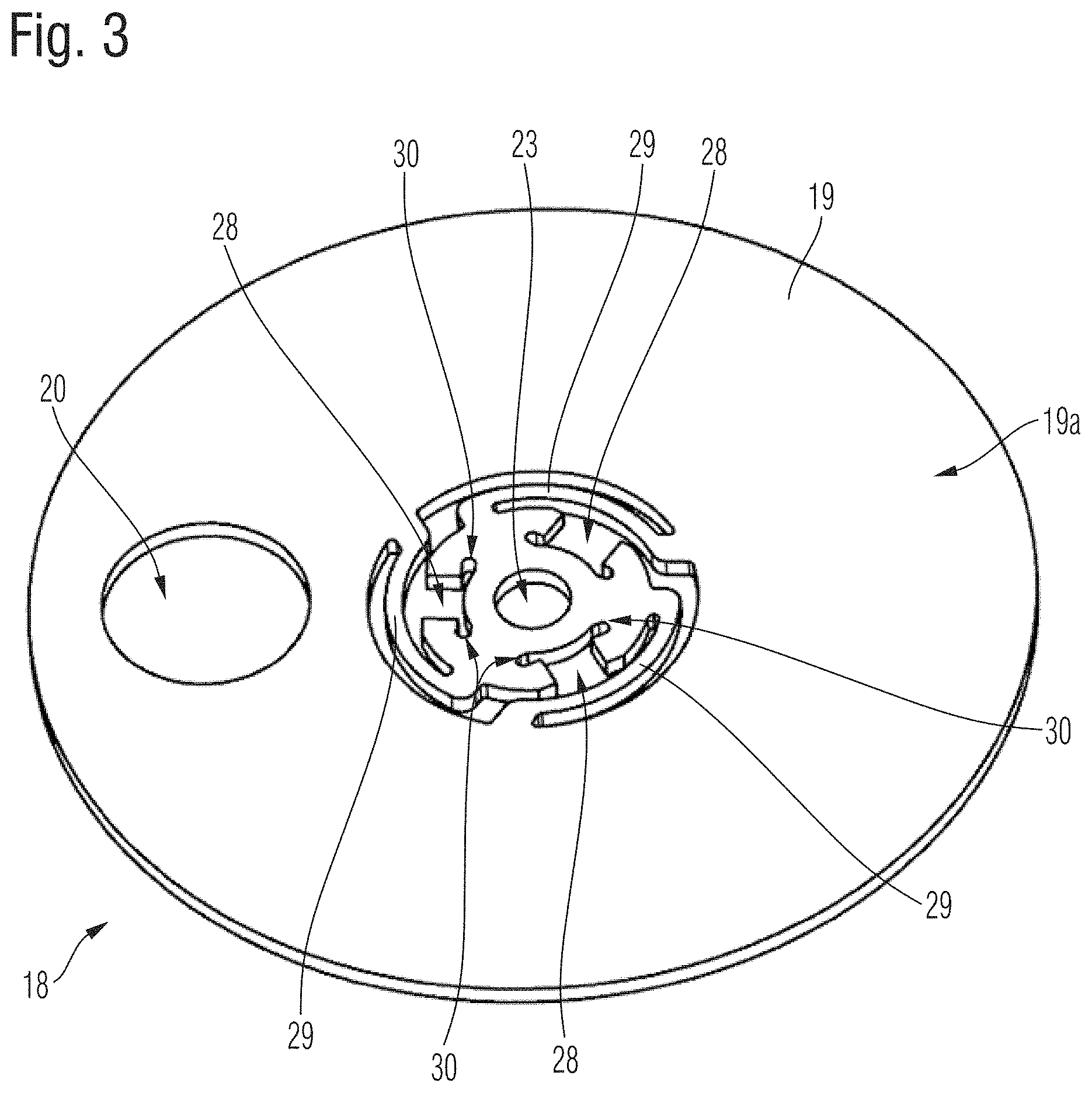 Patent US11773987 Figure 3 – Flow modulator for a fluid