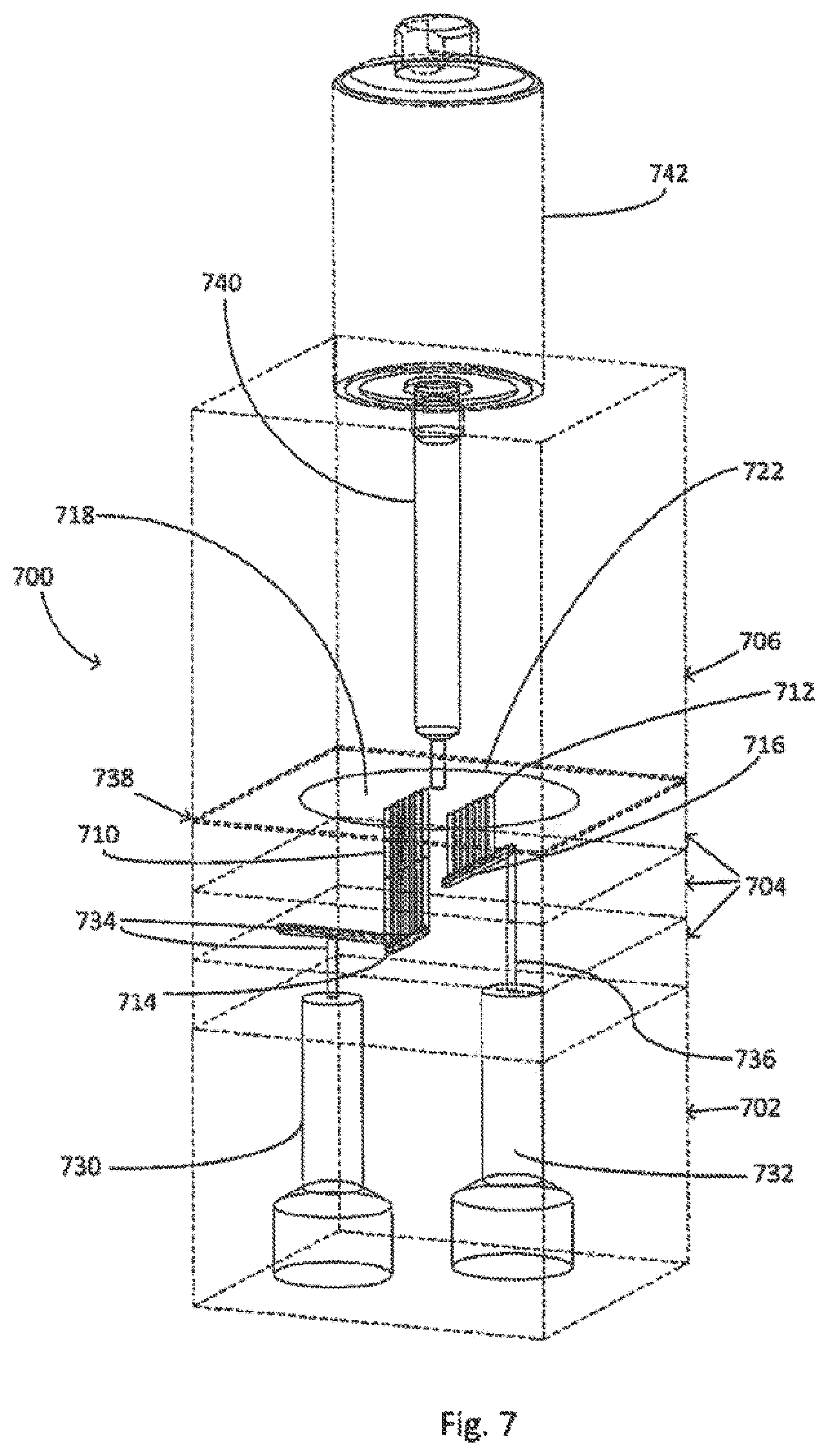 Patent US11773989 Figure 7 – High-flow fluid valve block