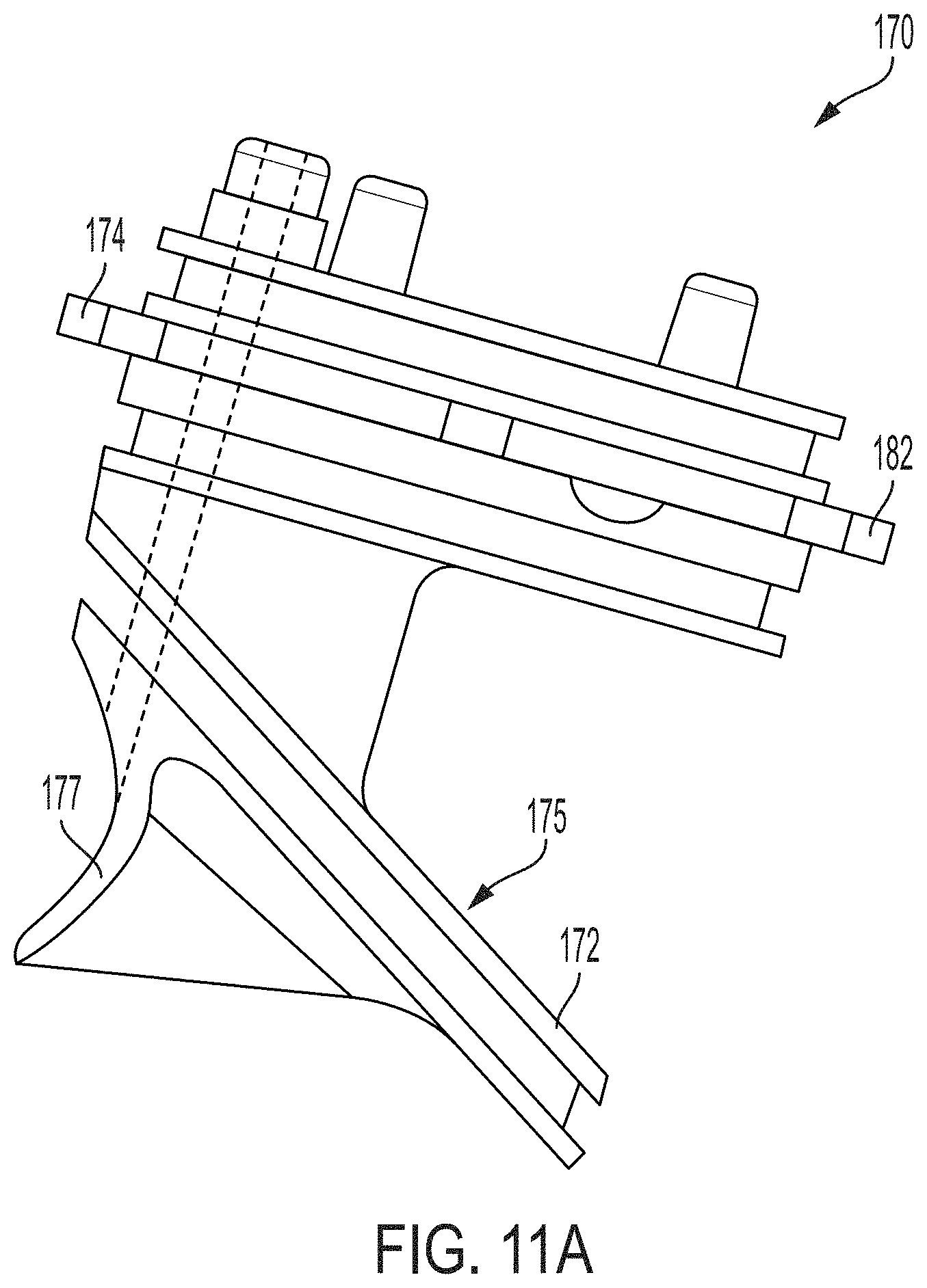 Patent US11773992 Figure 5 – Backflow prevention assembly with a linkage