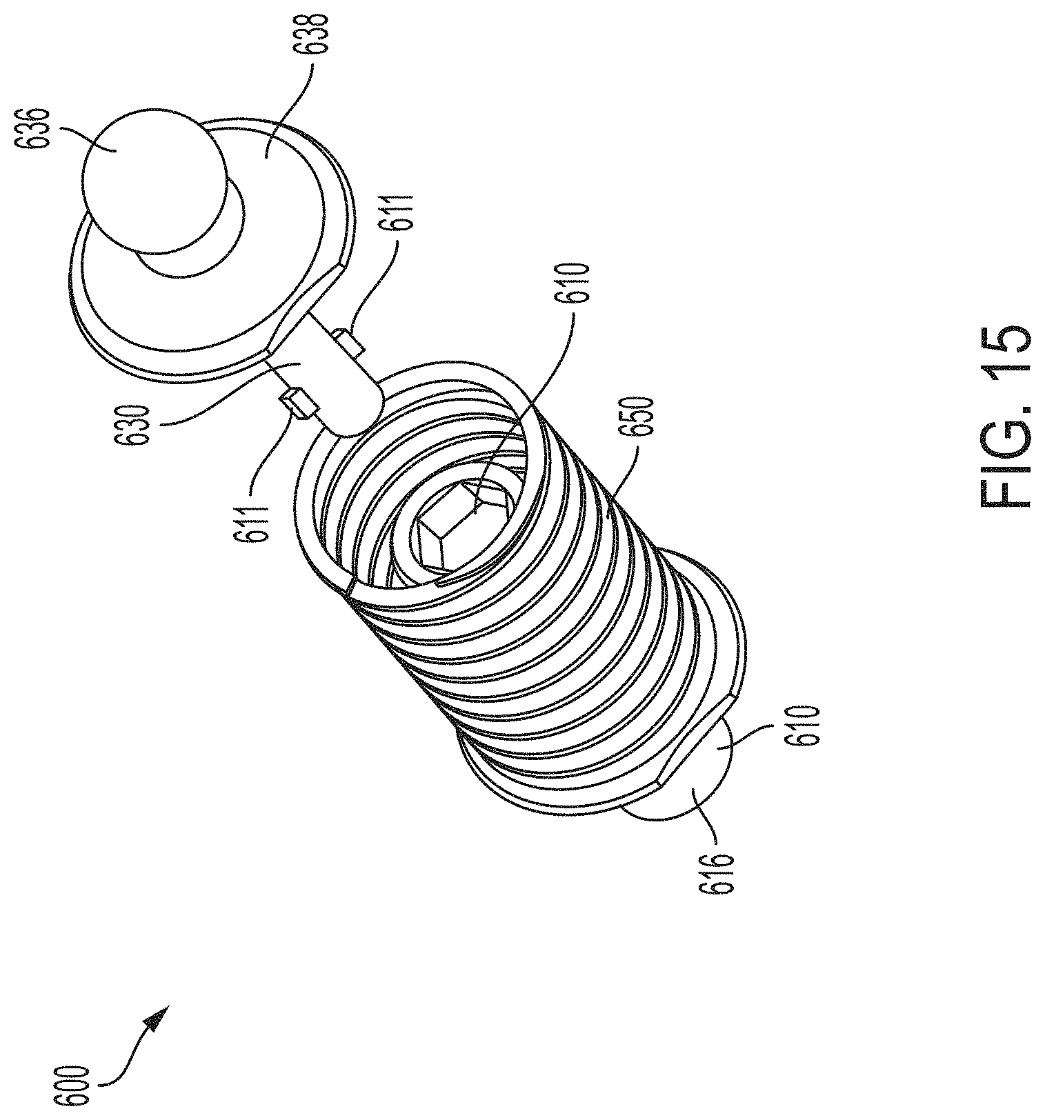 Patent US11773992 Figure 11 – Backflow prevention assembly with a linkage
