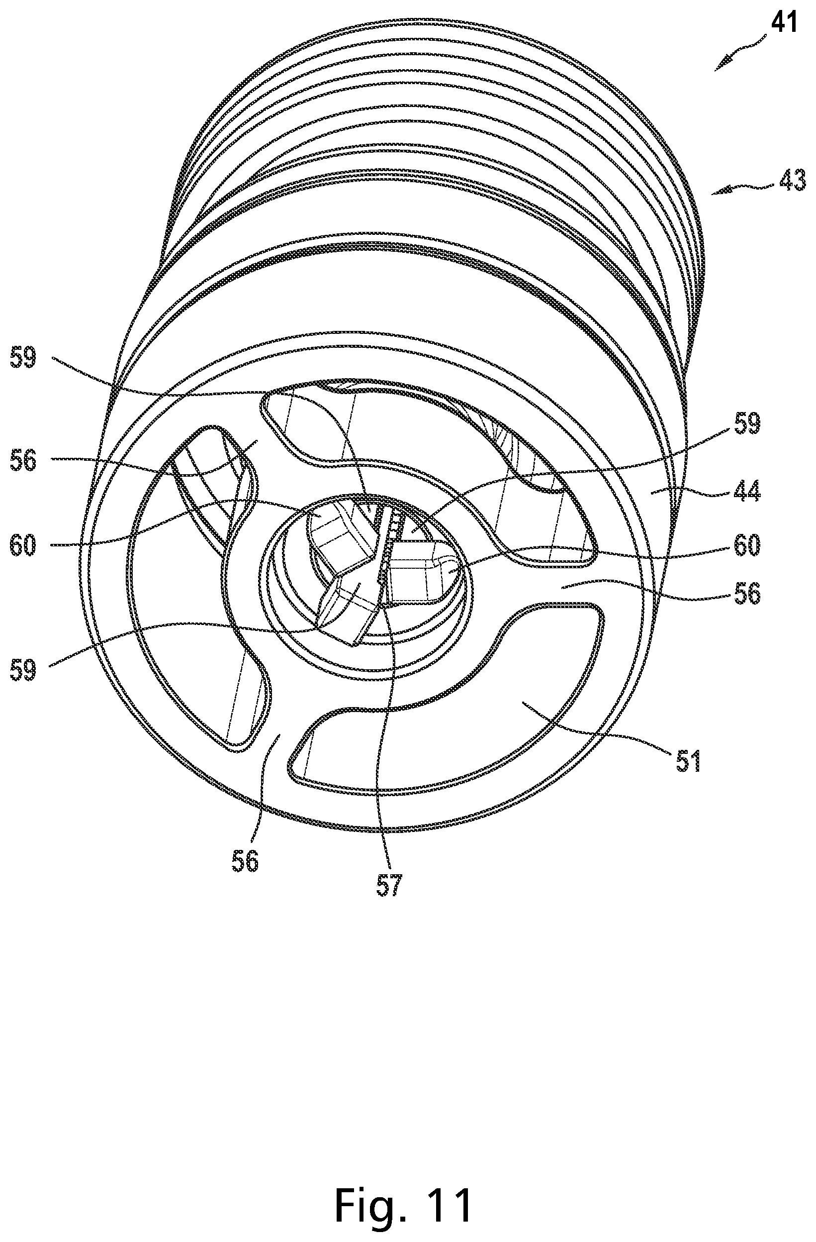 Patent US11773993 Figure 9 – Non-return valve, in particular for a refrigeration or heat circuit