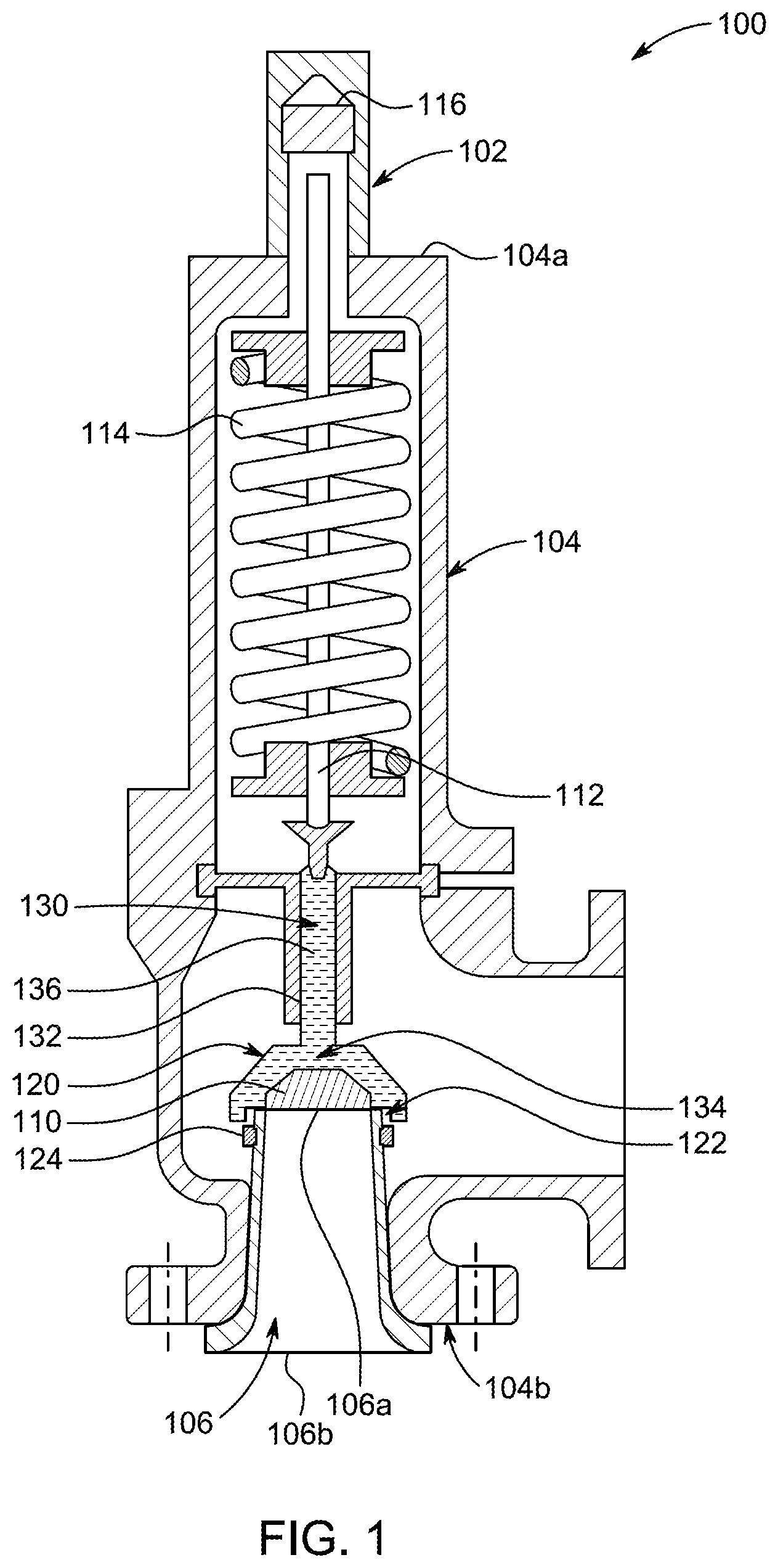 Patent US11773996 Figure 1 – Hollow stem relief valve