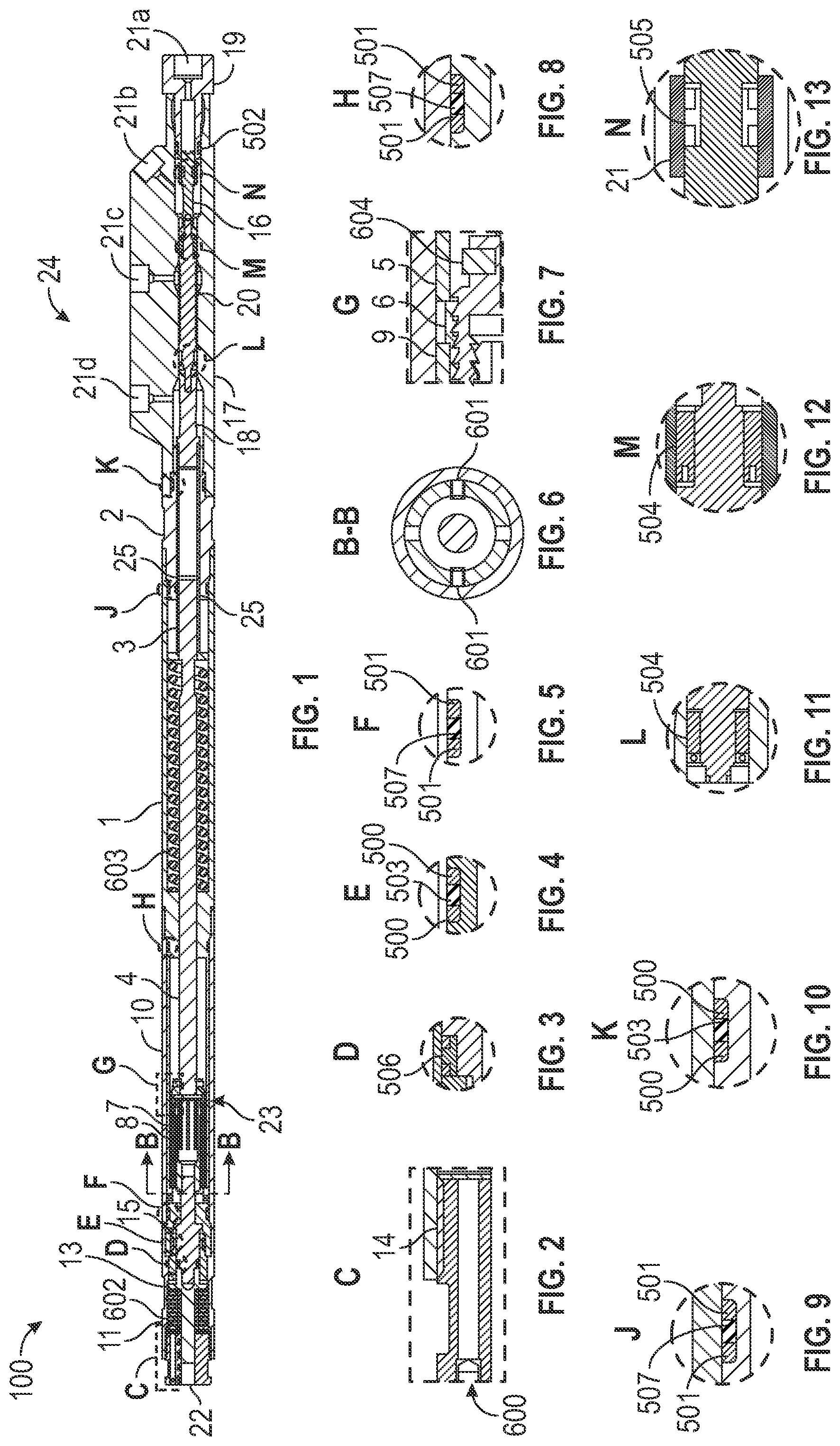 Patent US11774002 Figure 1 – Hydraulic trigger with locked spring force