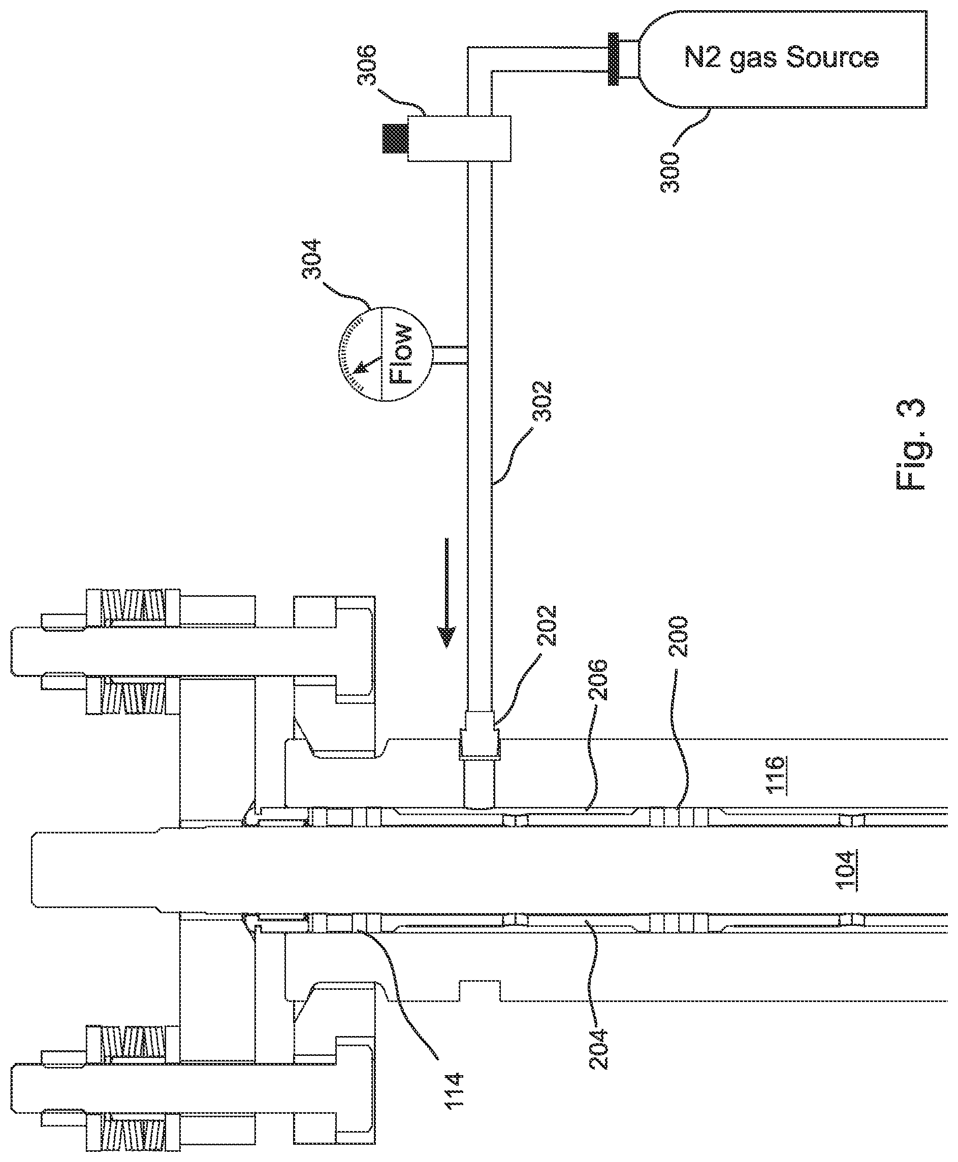 Patent US11774004 Figure 3 – Pressurized dual packing seal valve