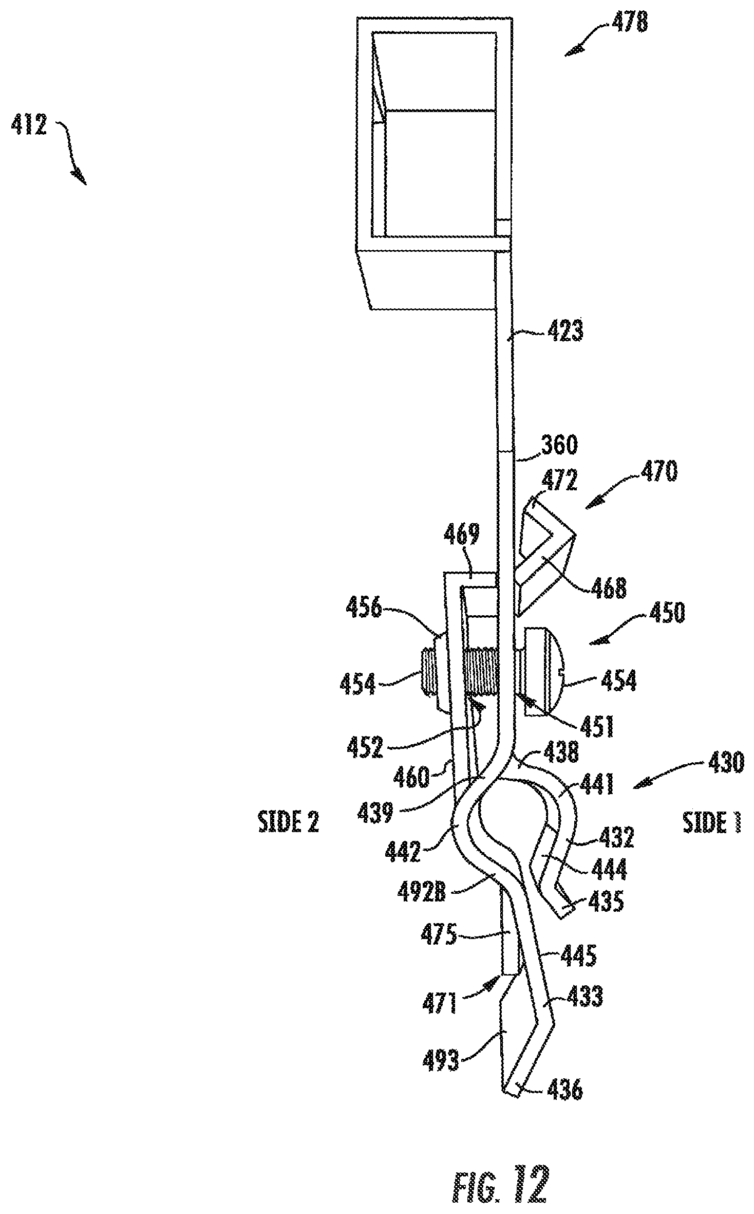 Patent US11774007 Figure 10 – Snap to grid bracket for a sprinkler support assembly