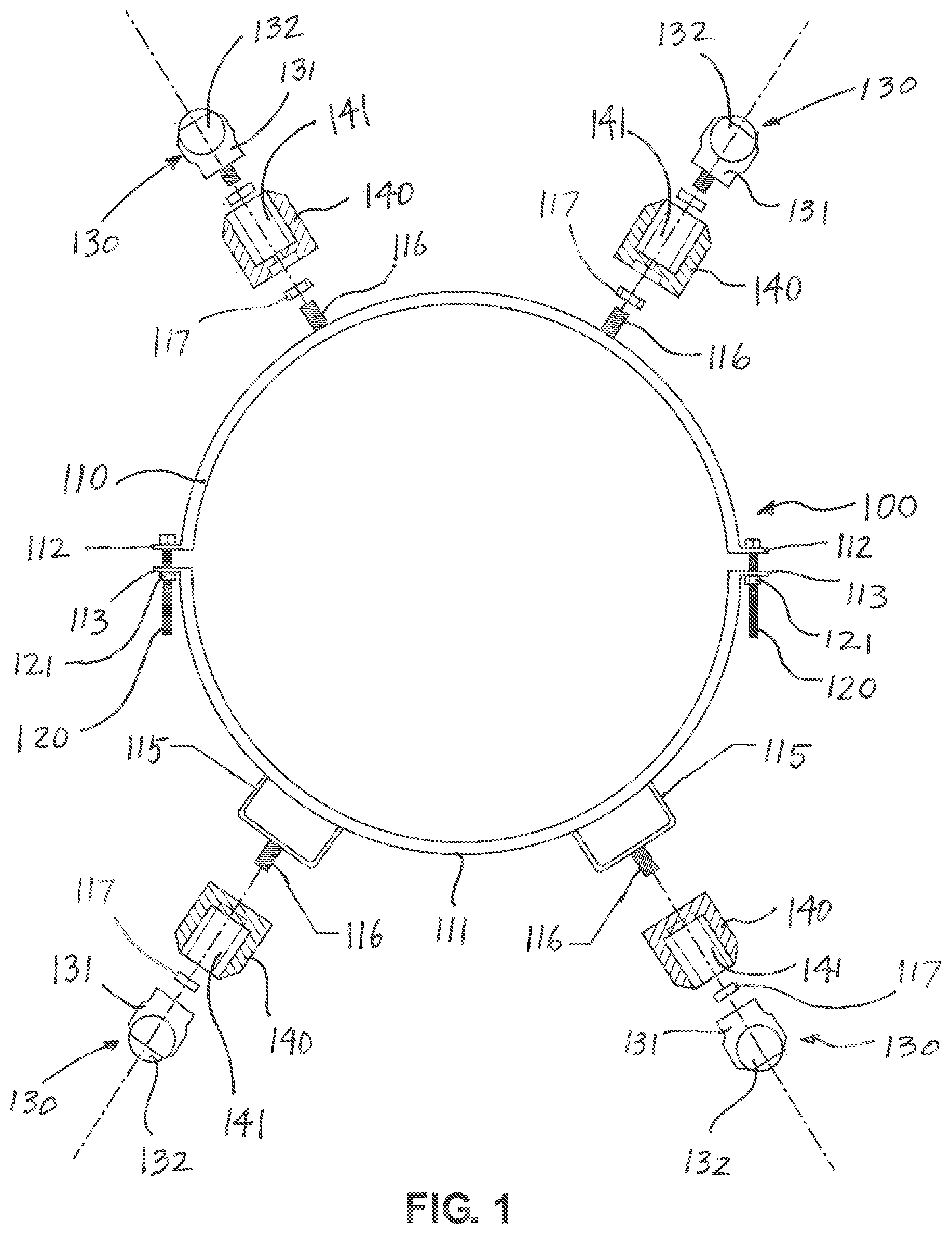 Patent US11774009 Figure 1 – Method and apparatus for multidirectional pipe runners