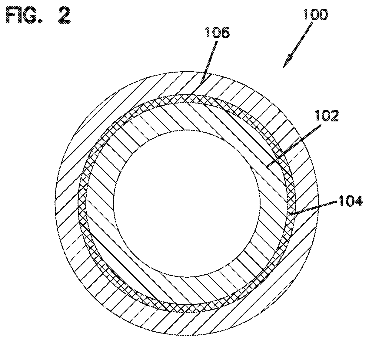 Patent US11774011 Figure 2 – Non conductive rubber hose