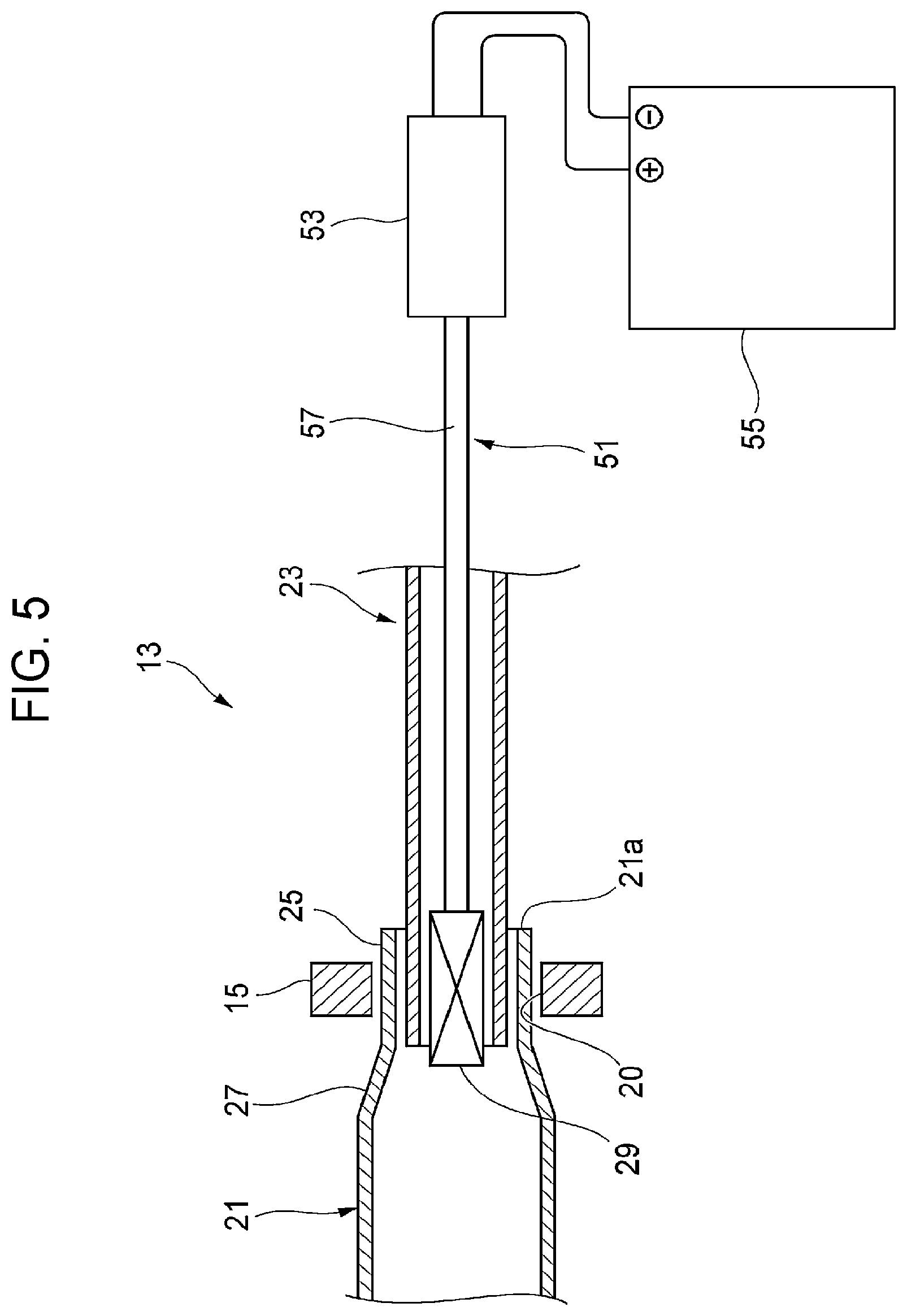 Patent US11774013 Figure 5 – Stepped pipe member and stepped pipe member production method
