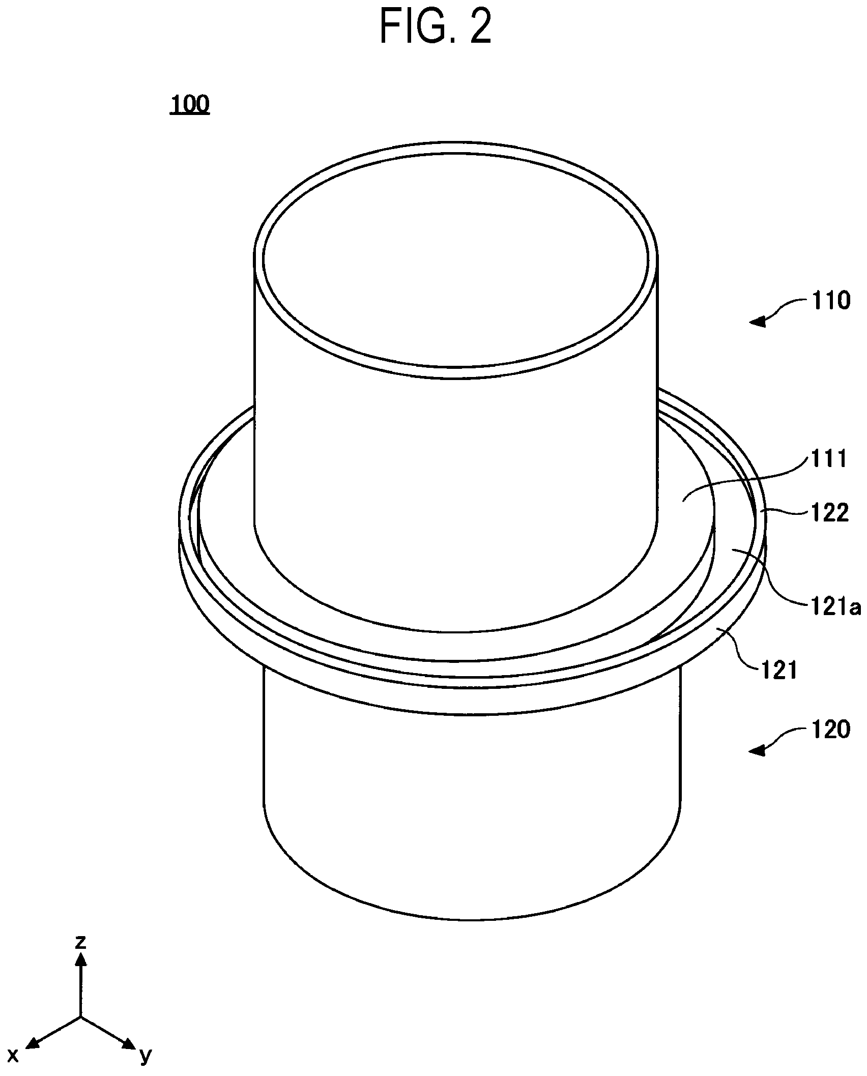 Patent US11774017 Figure 2 – Pipe connection structure and processing apparatus