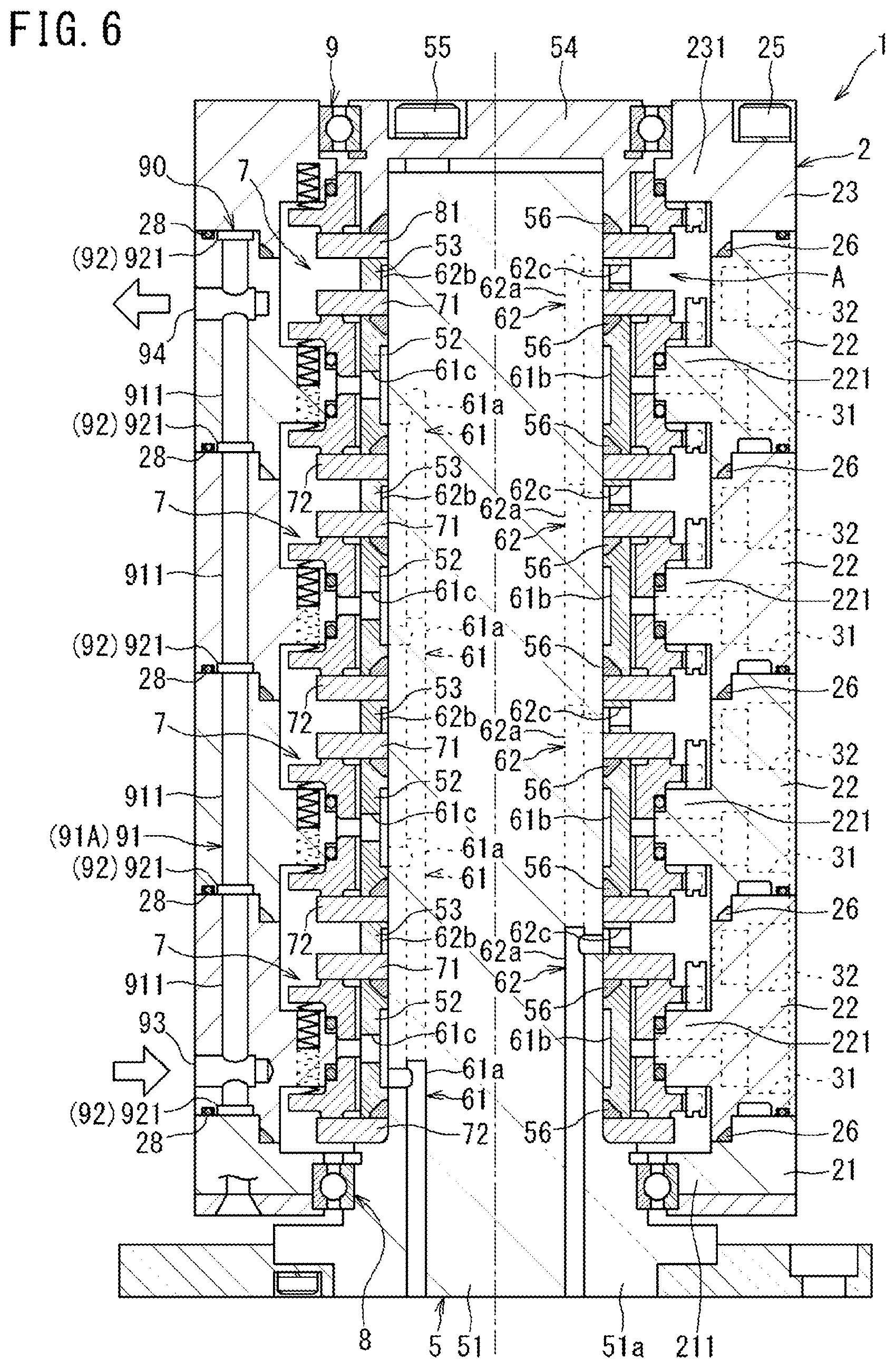 Patent US11774018 Figure 6 – Rotary joint