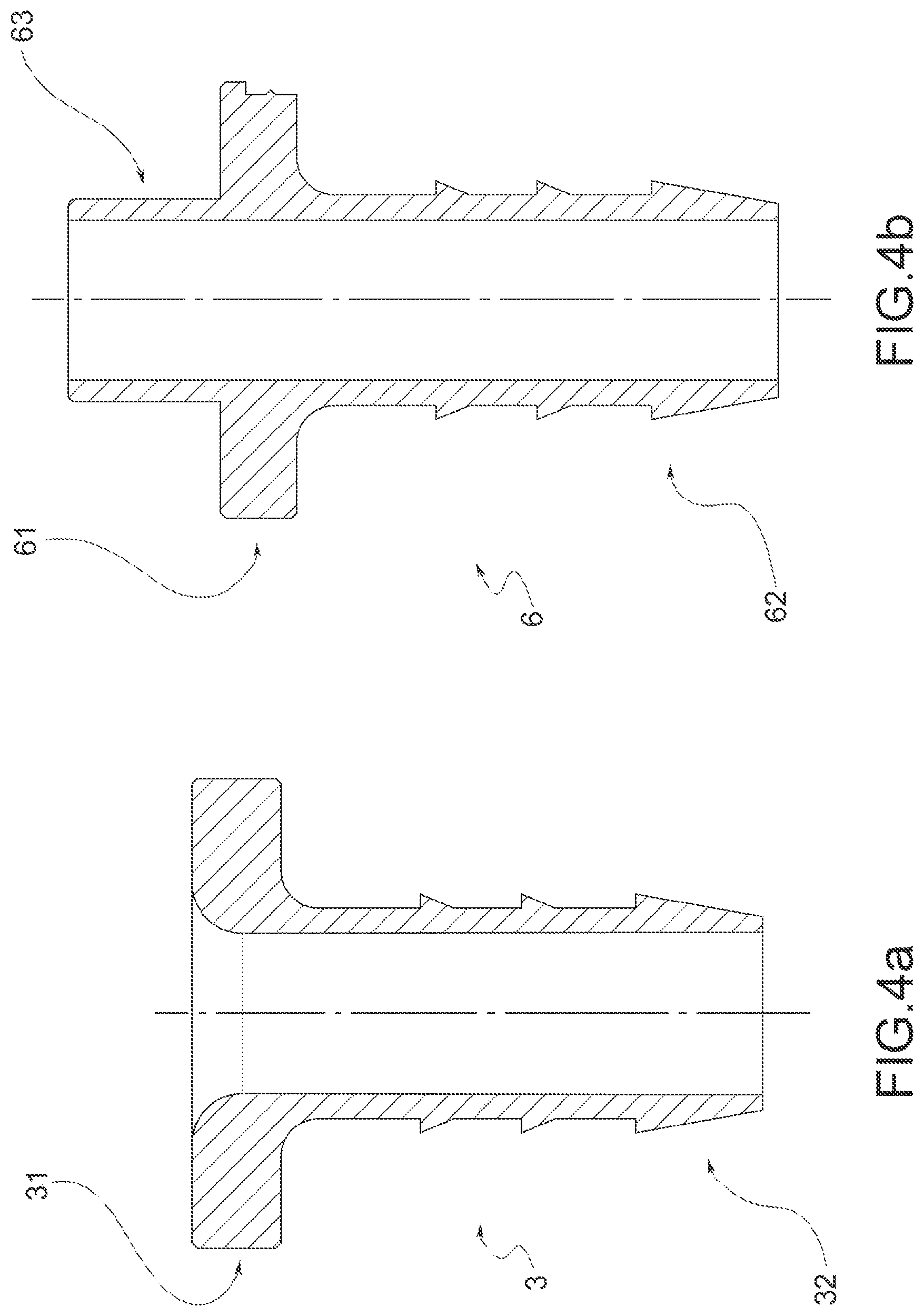 Patent US11774019 Figure 4 – Connection system for distributing water