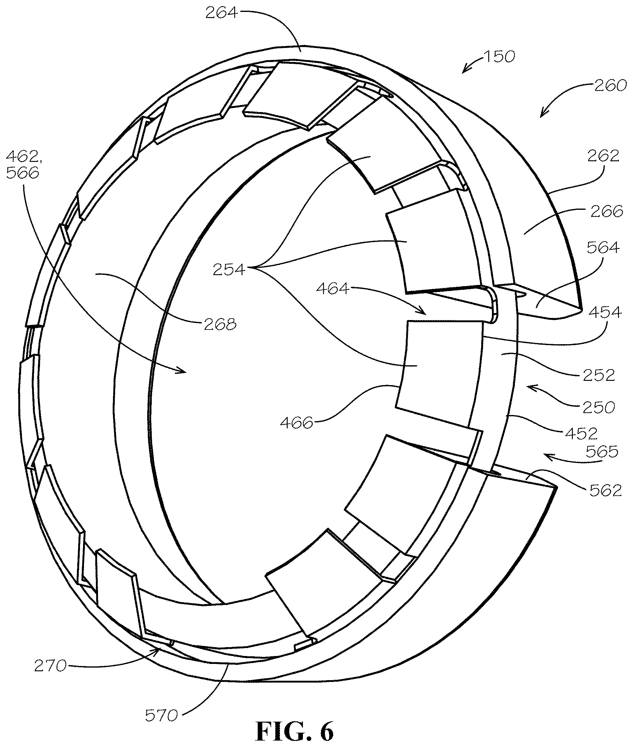 Patent US11774022 Figure 5 – Pipe fitting with grip ring