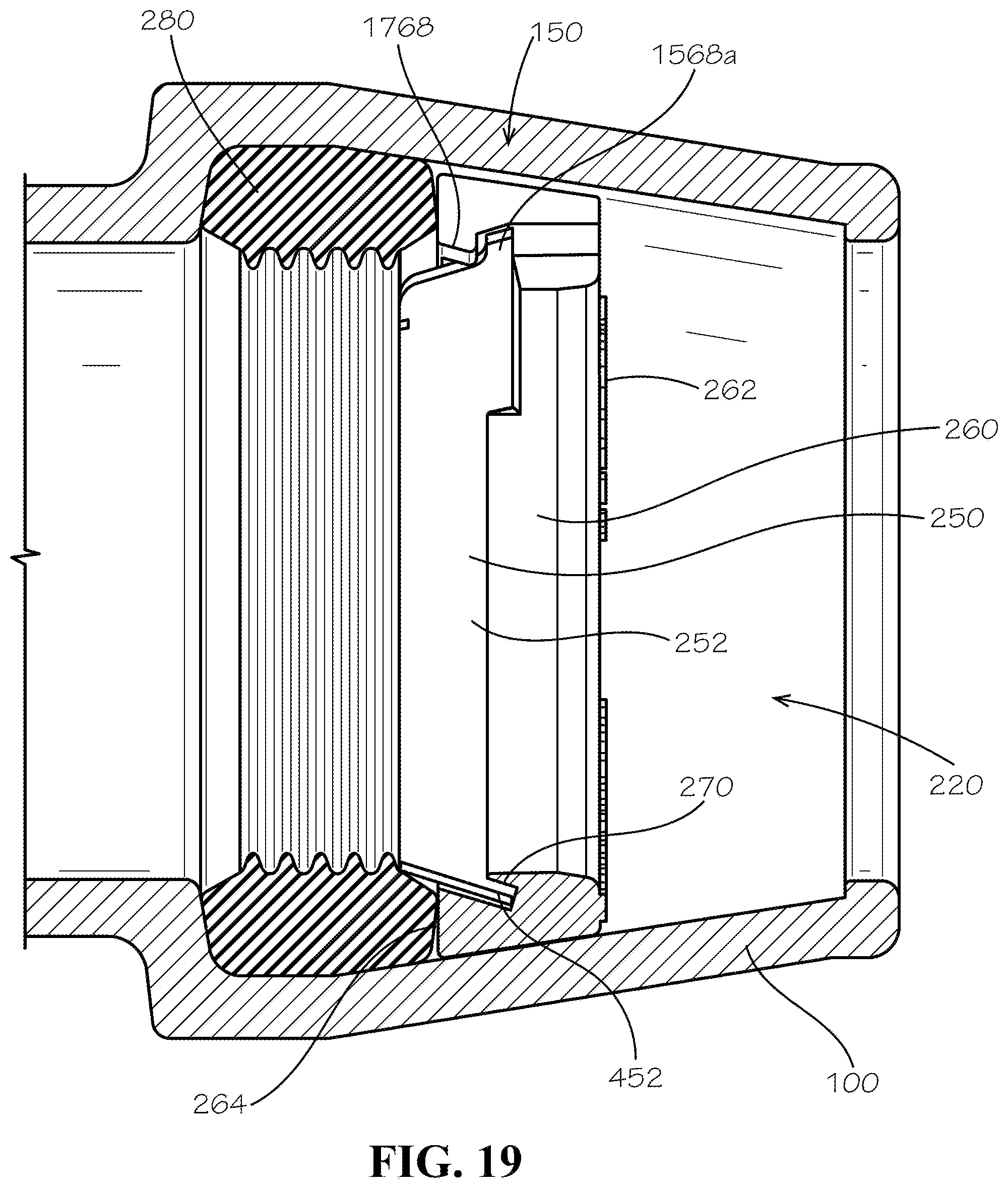 Patent US11774022 Figure 16 – Pipe fitting with grip ring