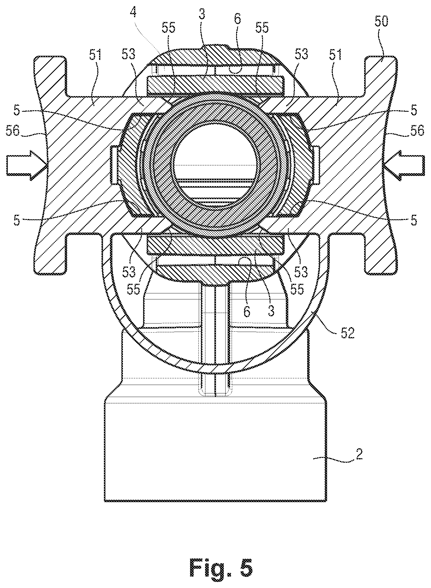Patent US11774023 Figure 5 – Equipment for connecting fluid conveying pipes