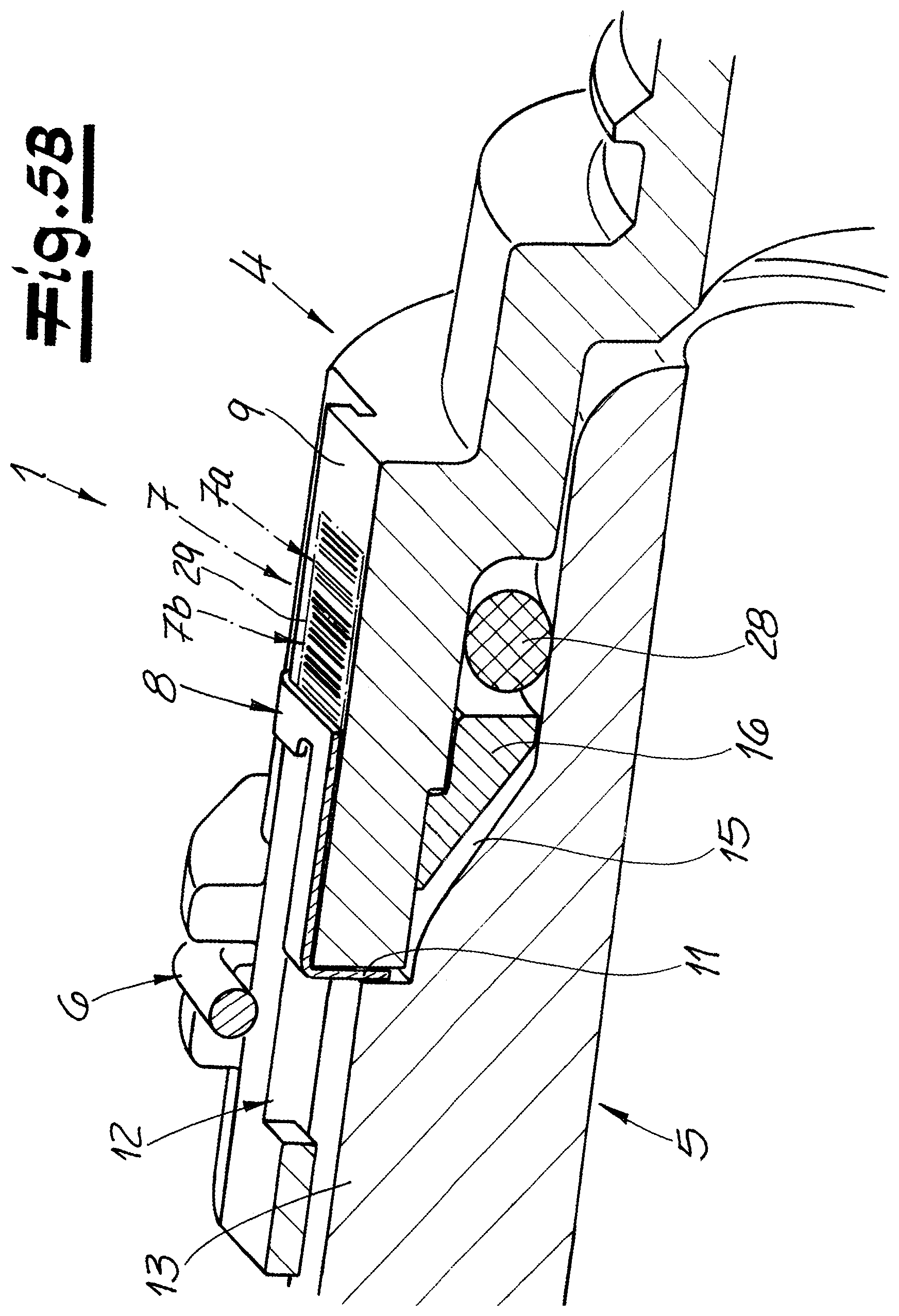 Patent US11774024 Figure 9 – Connector for connecting two fluid-conducting elements