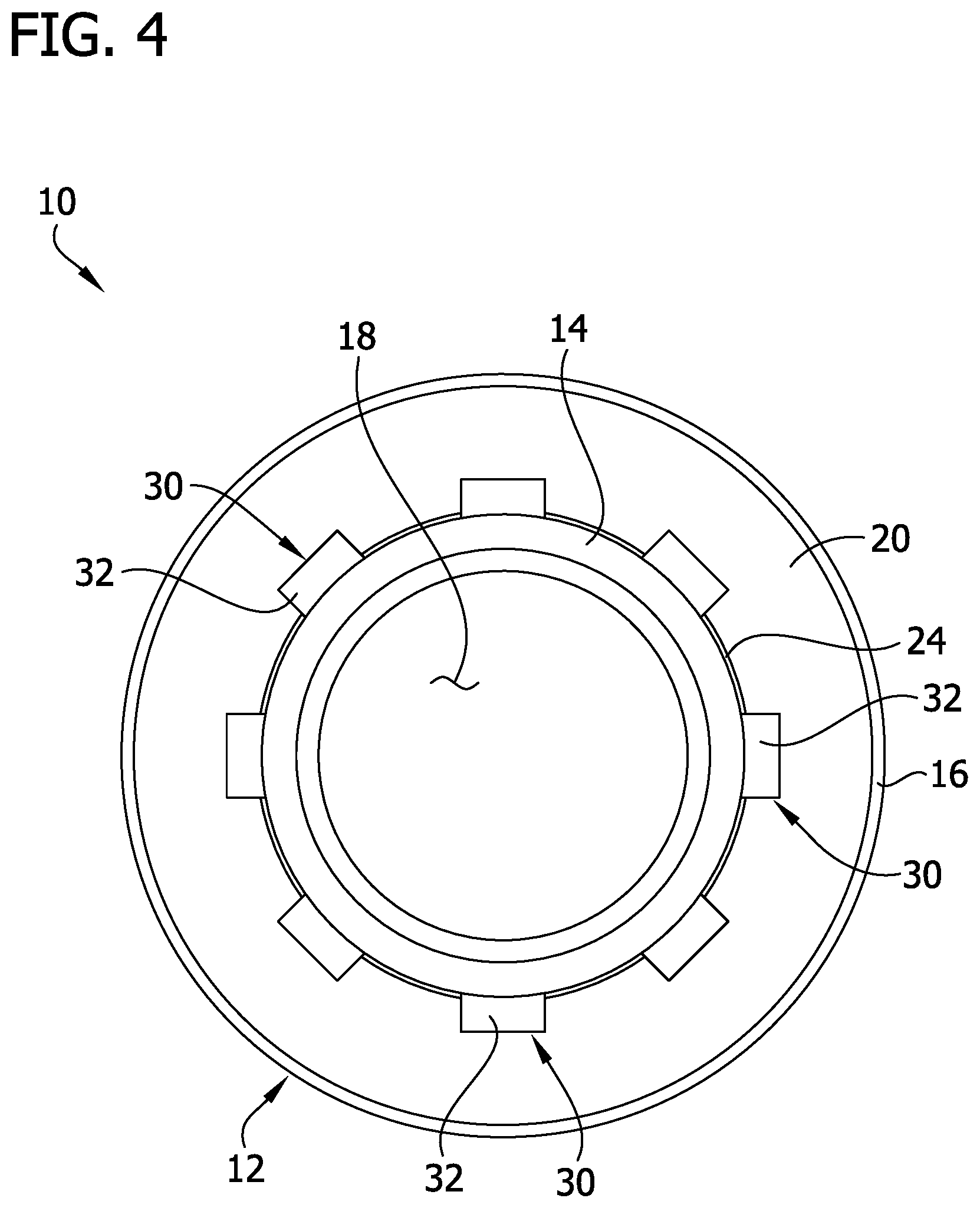 Patent US11774025 Figure 4 – Fitting for connecting a main pipe liner to a branch conduit