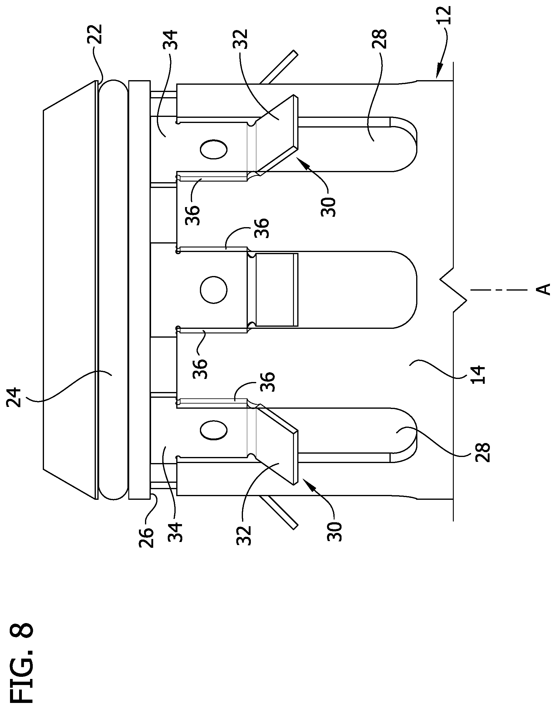 Patent US11774025 Figure 7 – Fitting for connecting a main pipe liner to a branch conduit