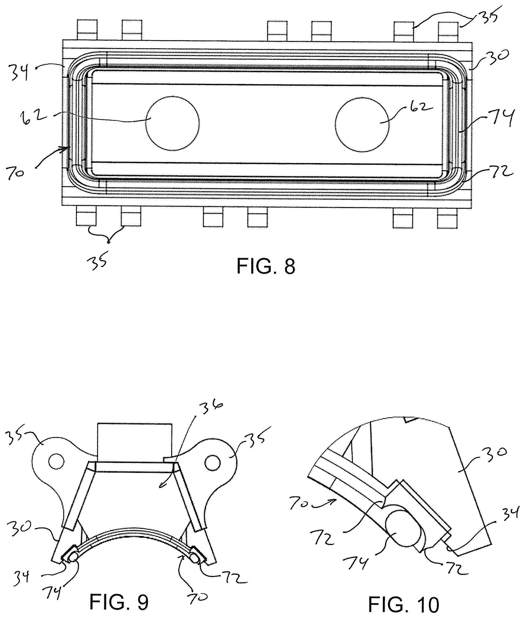 Patent US11774027 Figure 4 – Emergency leak clamp