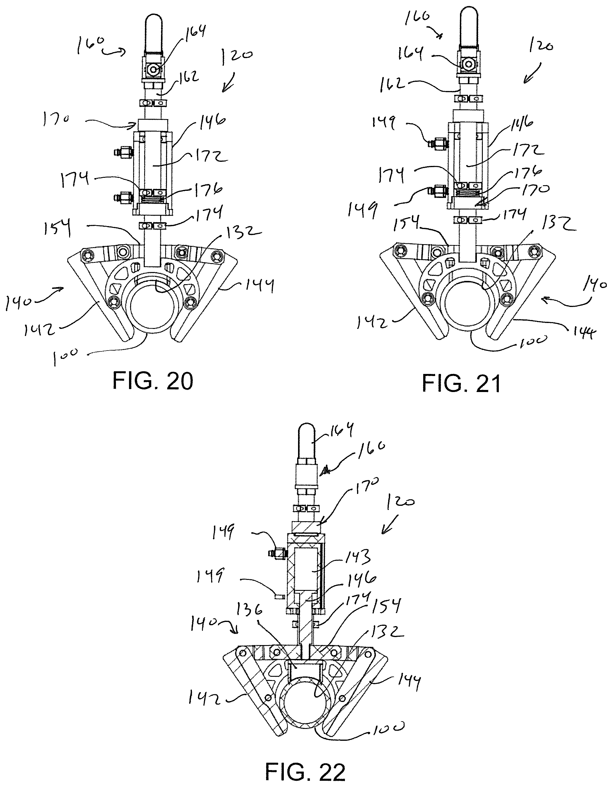 Patent US11774027 Figure 9 – Emergency leak clamp