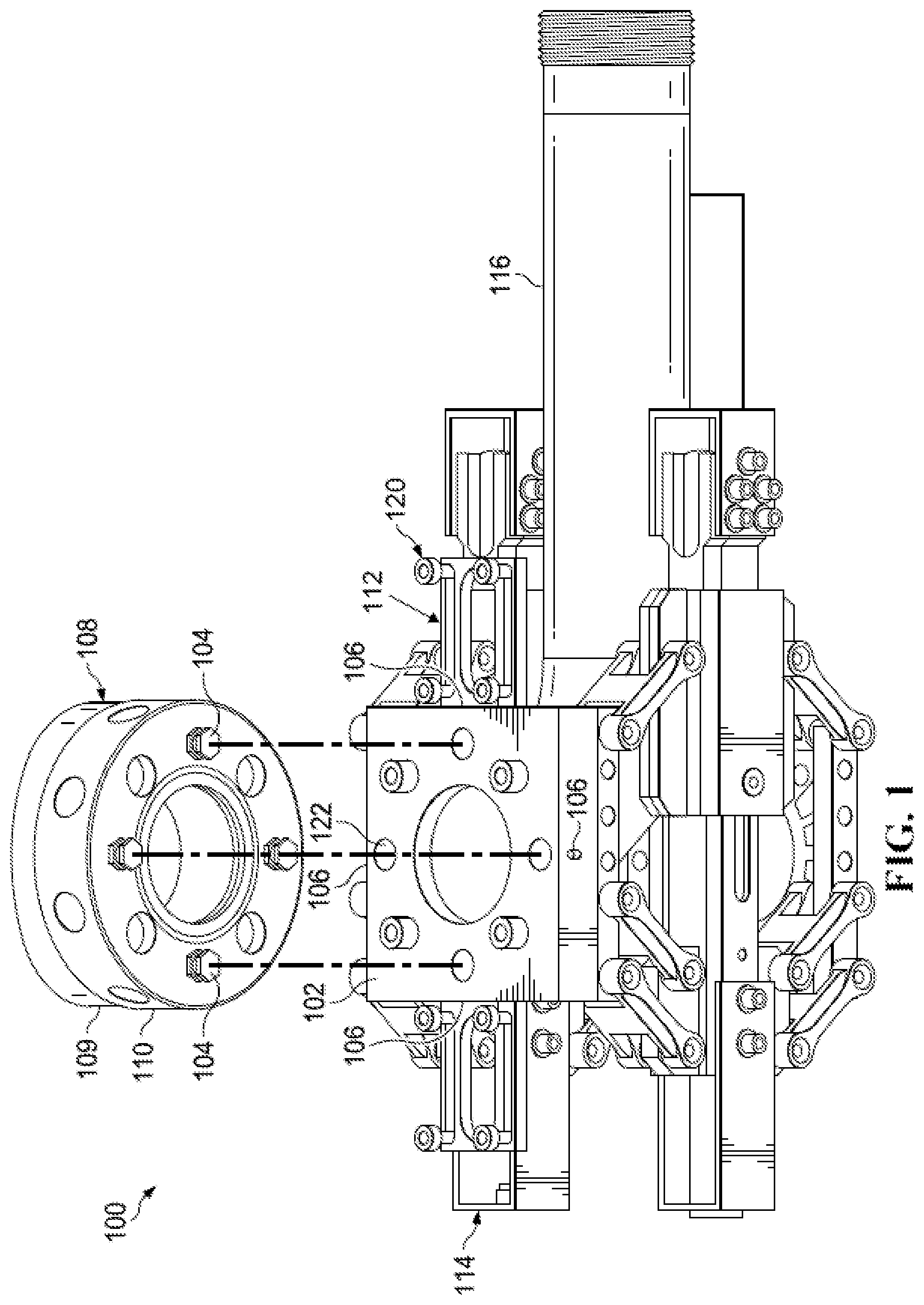 Patent US11774028 Figure 1 – Interchangeable seal head system