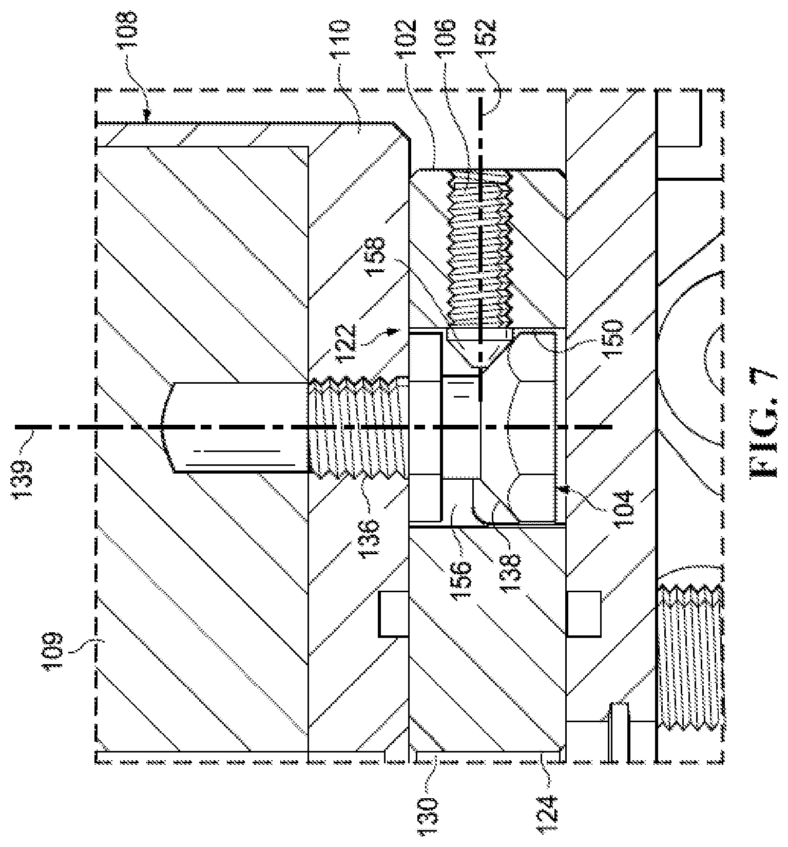 Patent US11774028 Figure 6 – Interchangeable seal head system