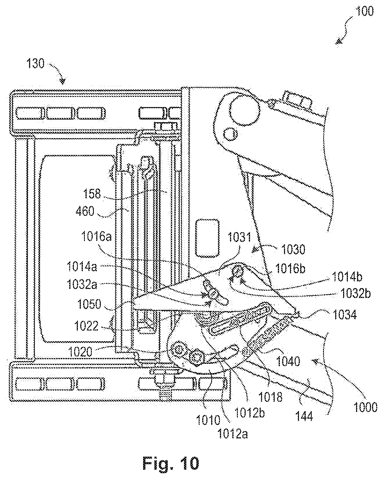 Patent US11774033 Figure 12 – Display mount assembly