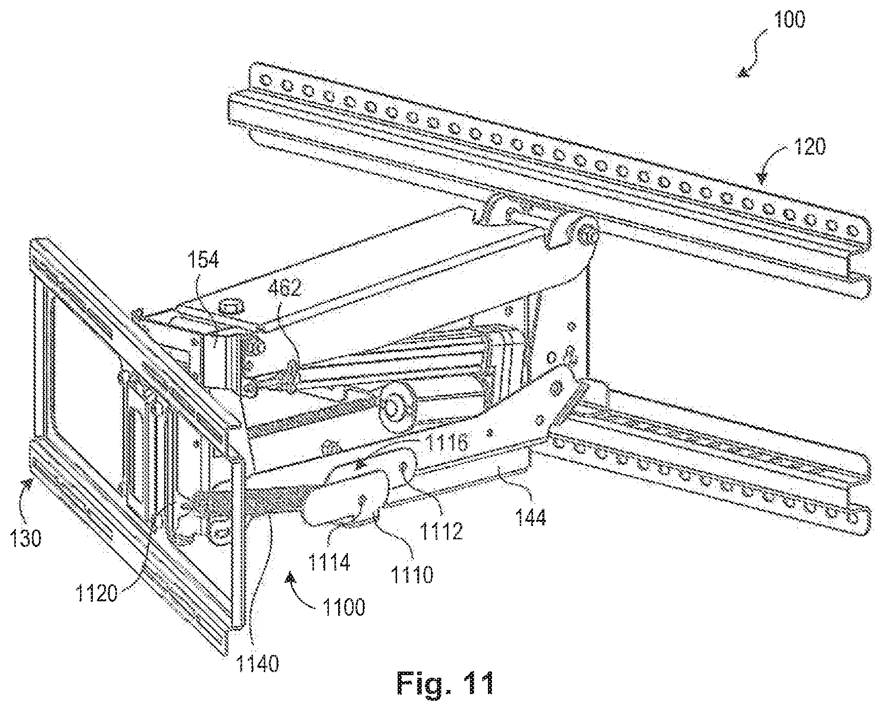 Patent US11774033 Figure 13 – Display mount assembly