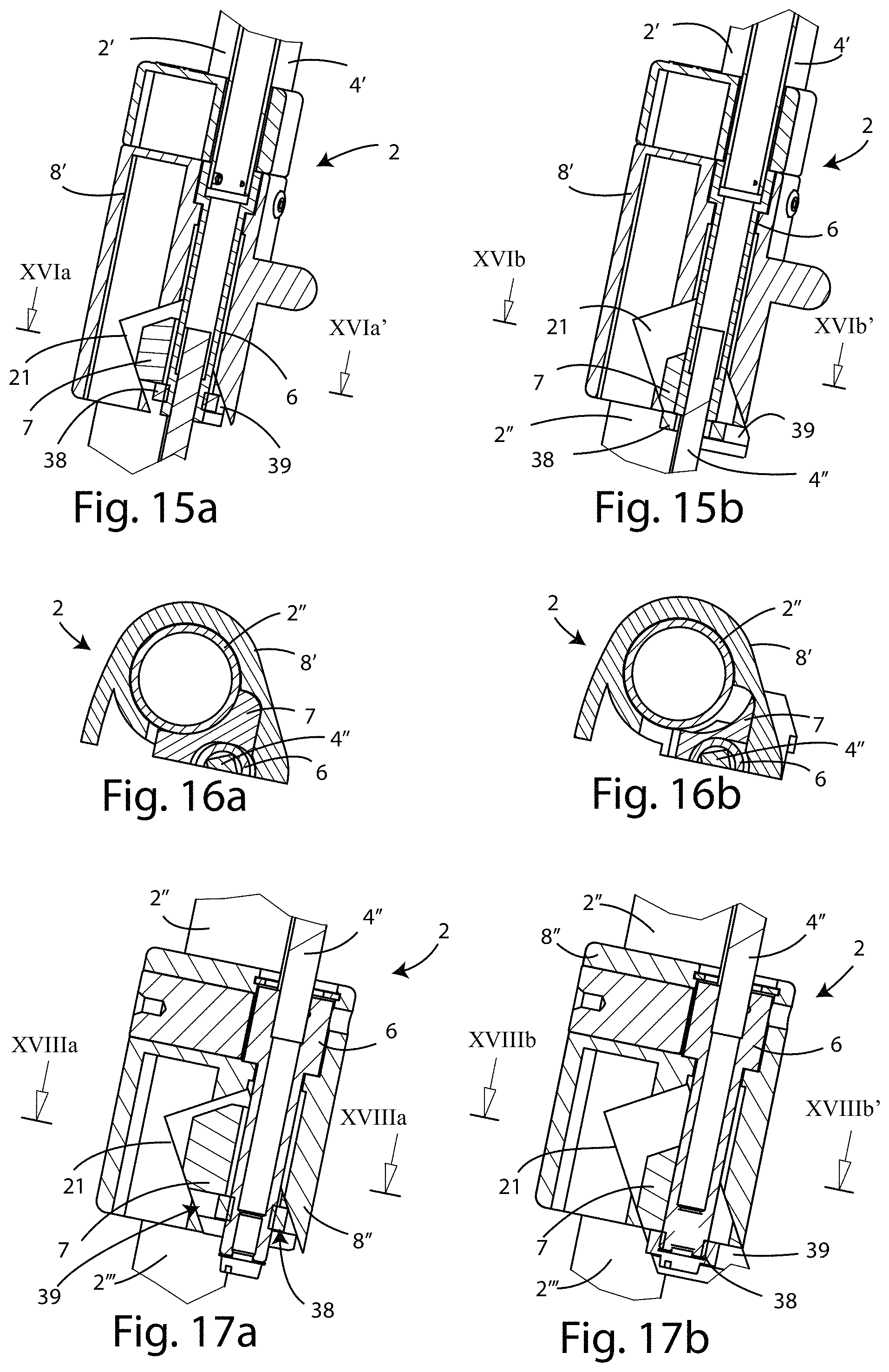 Patent US11774035 Figure 9 – Tripod with system for locking/unlocking the legs
