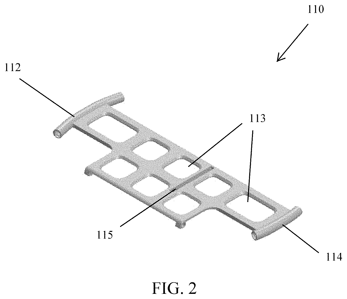 Patent US11774036 Figure 2 – Device for holding portable electronics