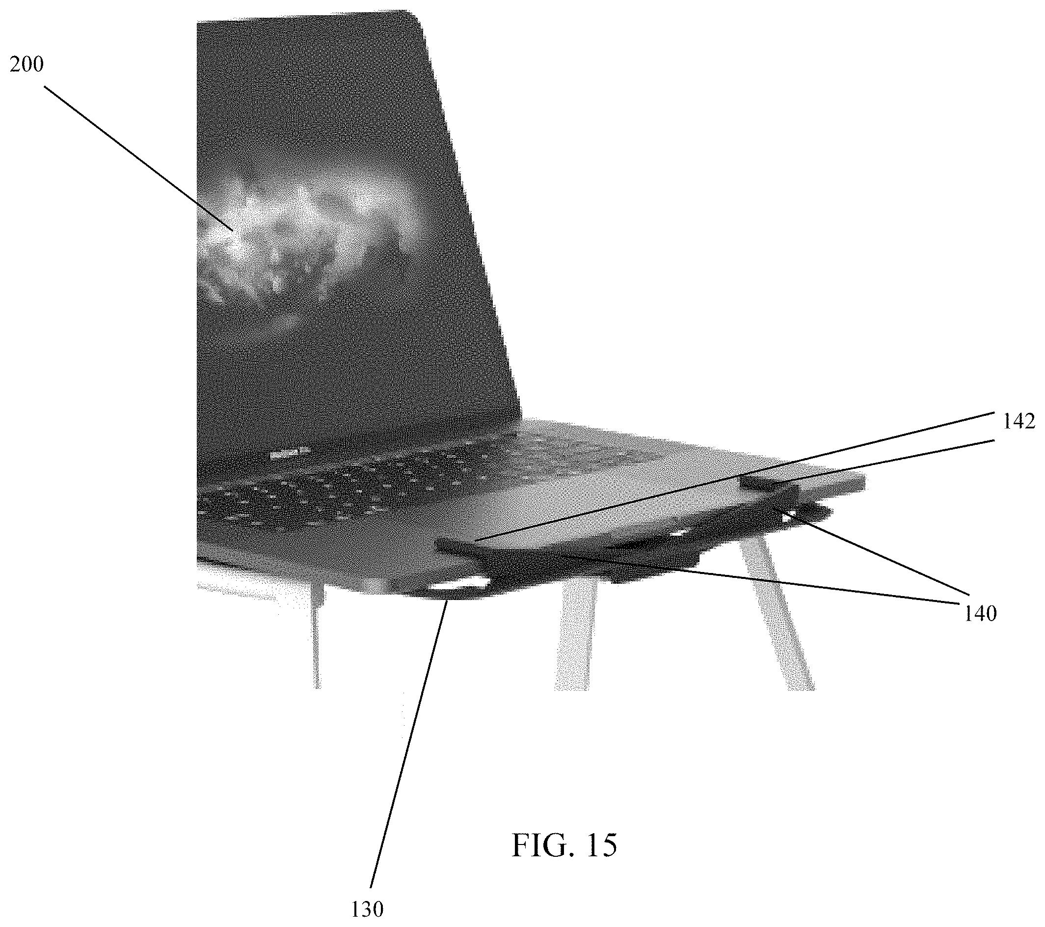 Patent US11774036 Figure 14 – Device for holding portable electronics