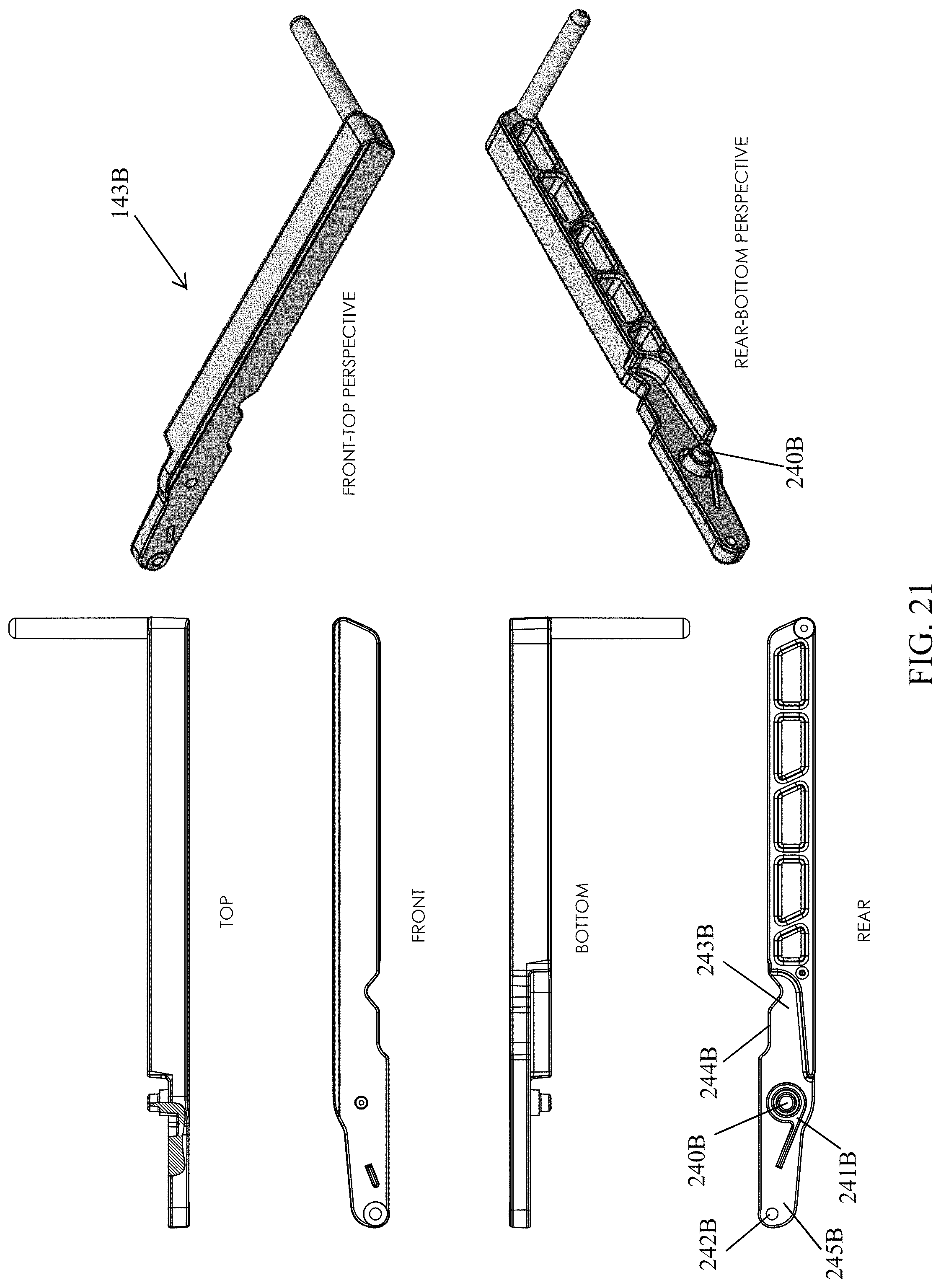 Patent US11774036 Figure 19 – Device for holding portable electronics