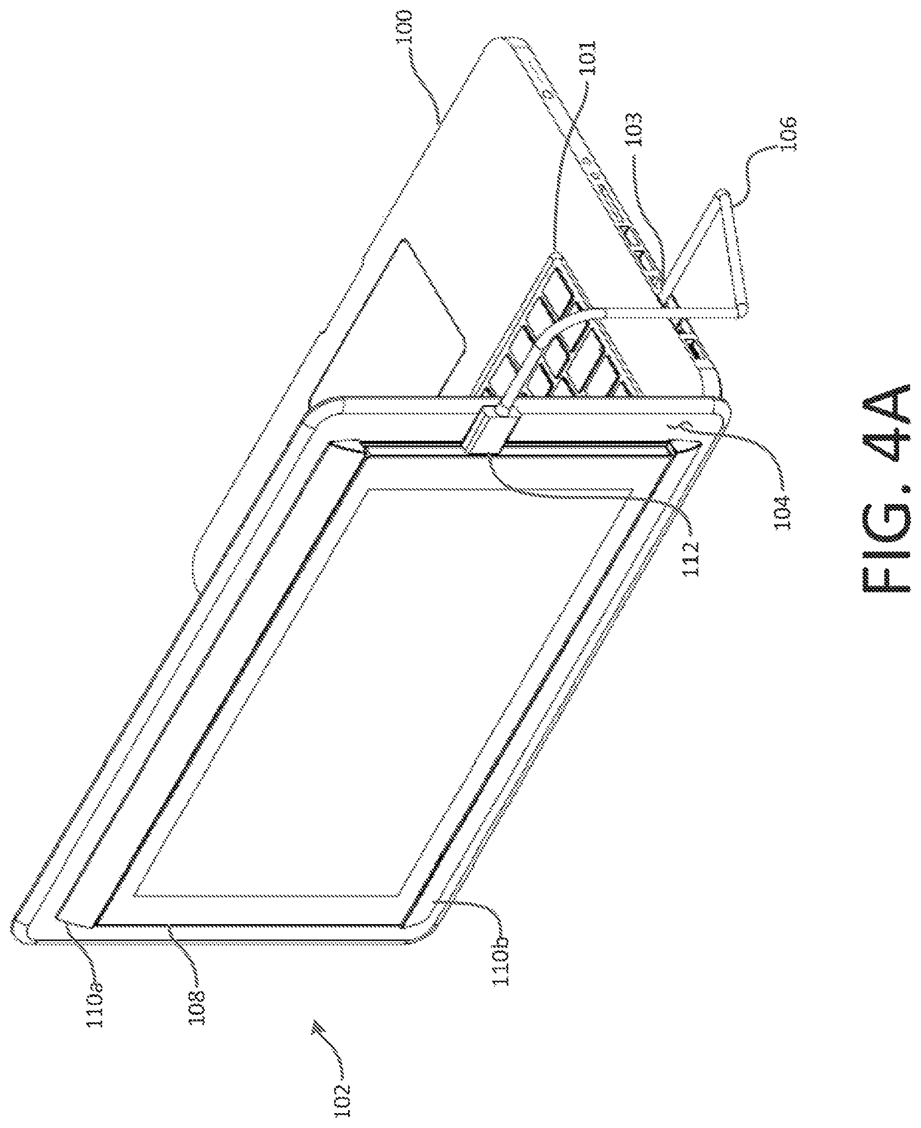 Patent US11774037 Figure 8 – Auxiliary display kickstand