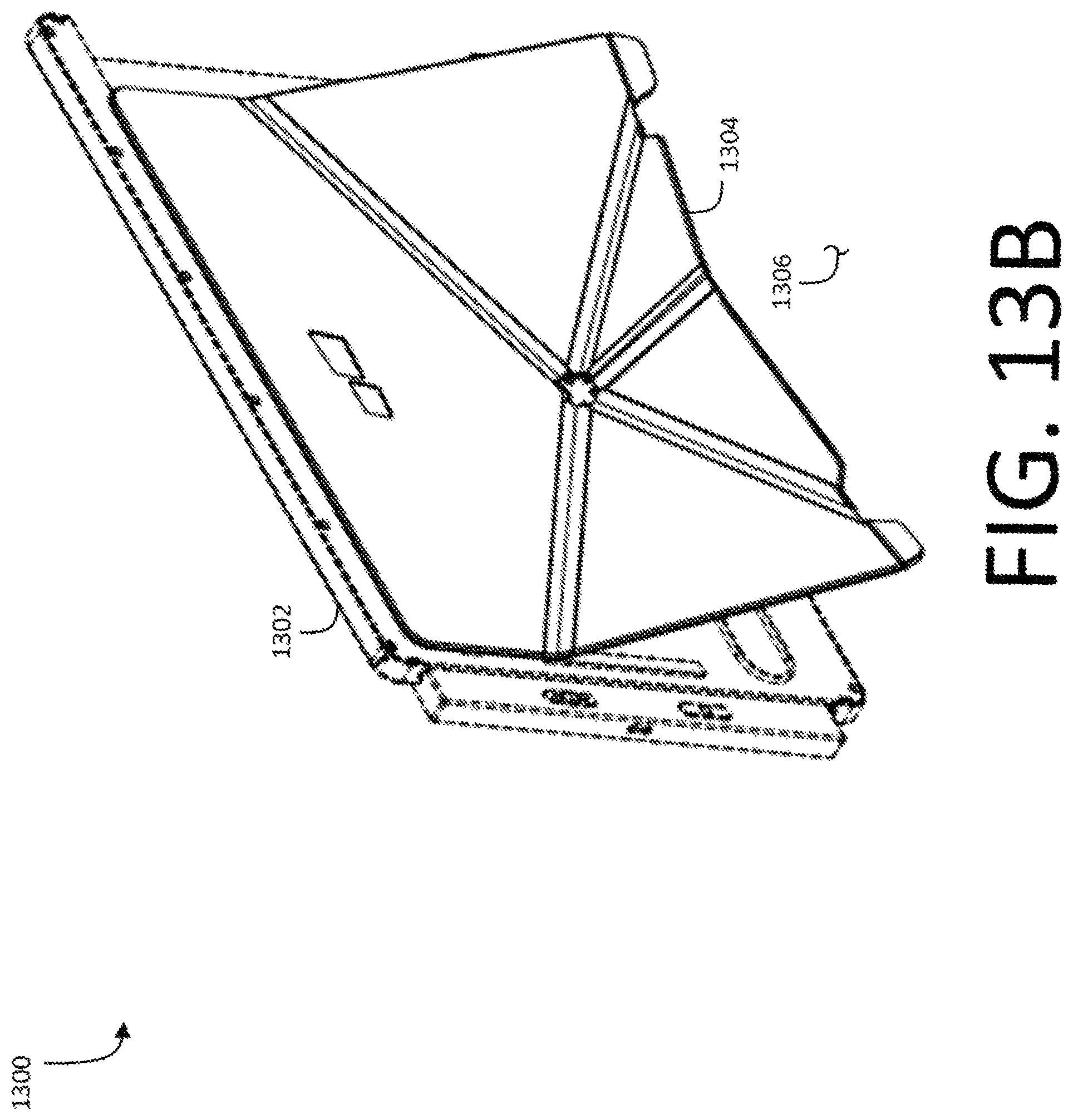 Patent US11774037 Figure 19 – Auxiliary display kickstand