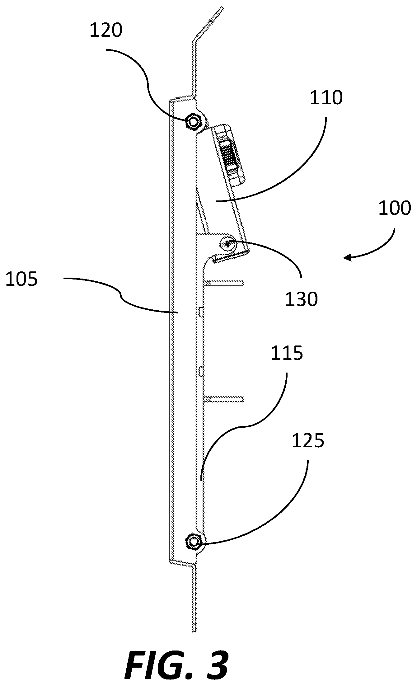 Patent US11774039 Figure 3 – Television support tilt mechanism