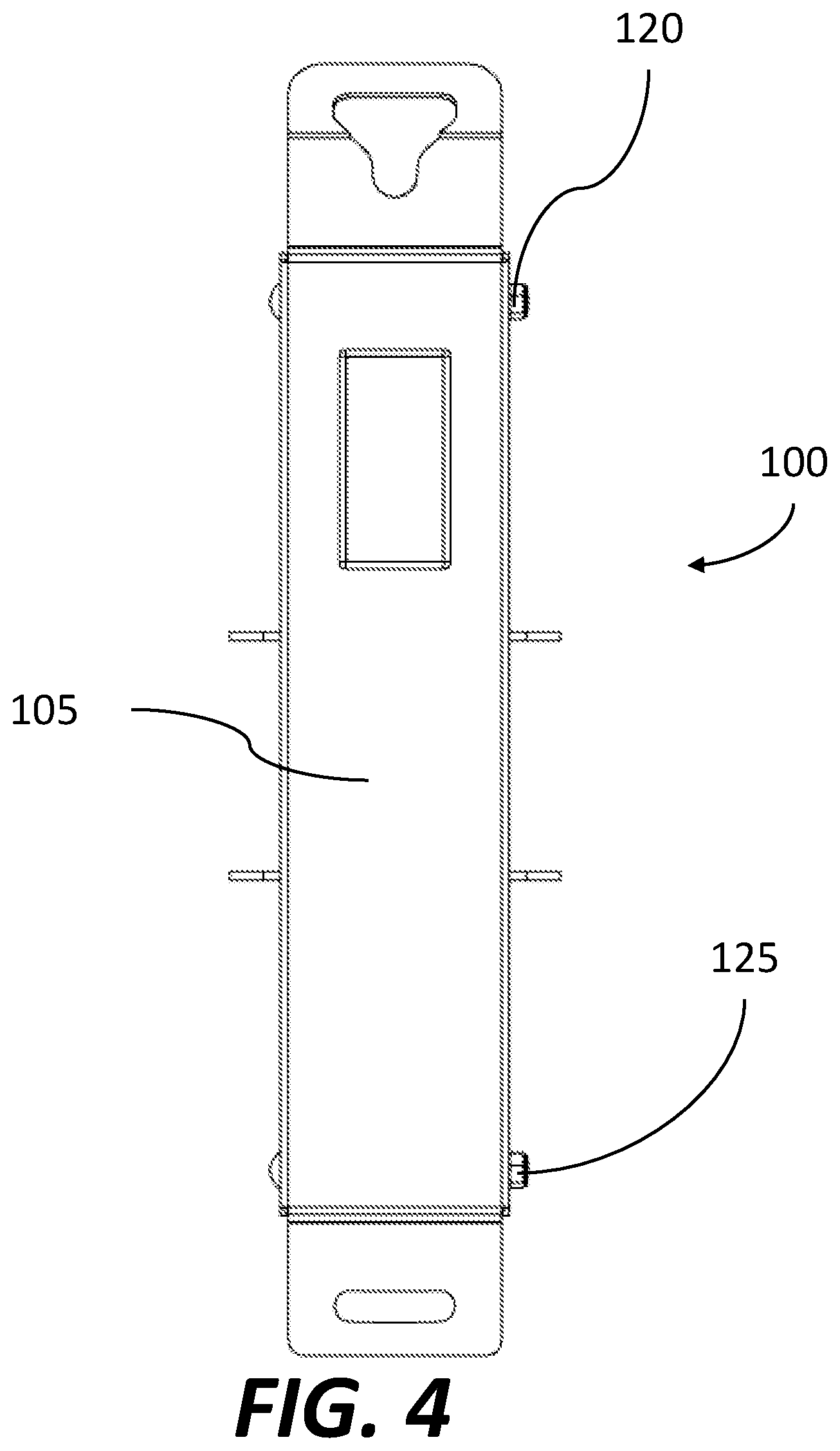 Patent US11774039 Figure 4 – Television support tilt mechanism