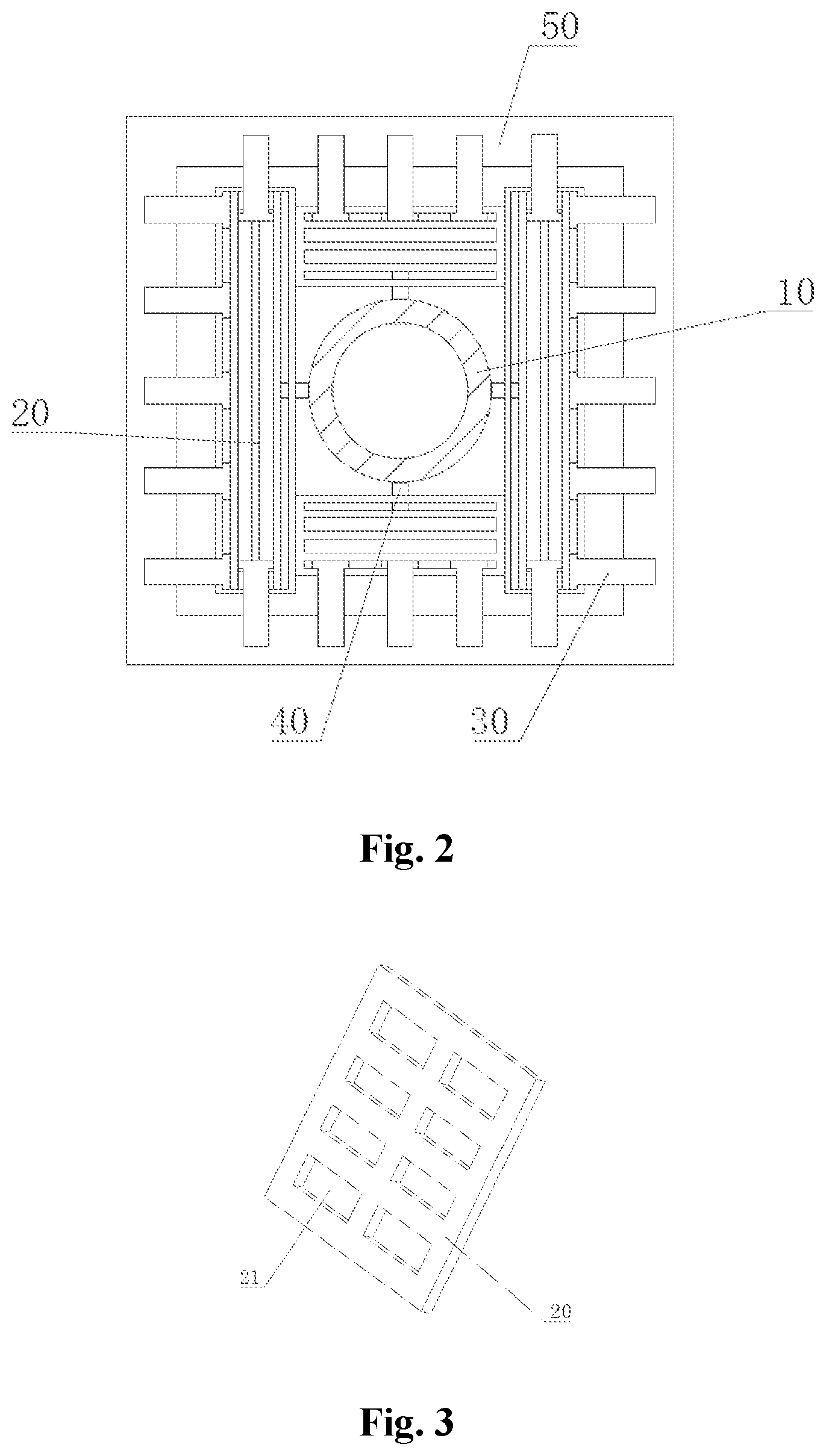 Patent US11774041 Figure 2 – Integral side slope structure of soil covering tank