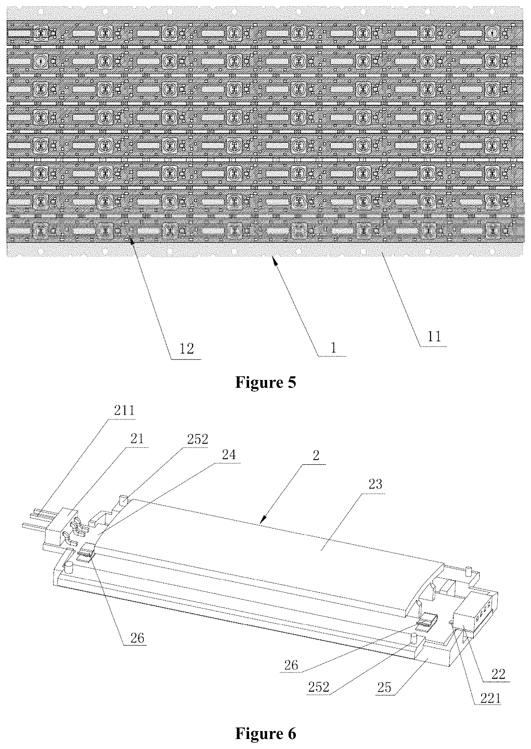 Patent US11774046 Figure 4 – LED light source assembly and high-power lamp using the same
