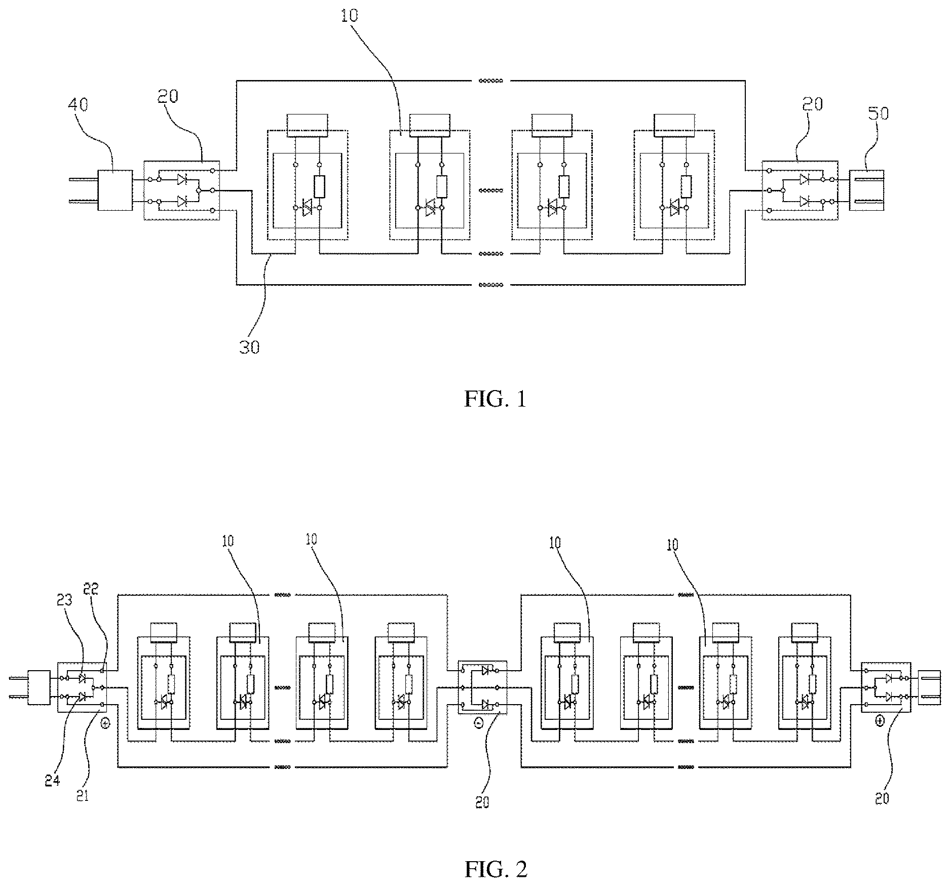 Patent US11774051 Figure 1 – Light emitting diode lamp string of easy welding, assembly and injection