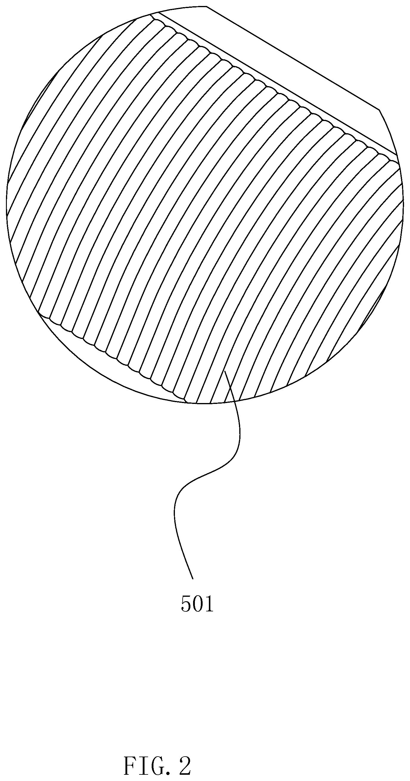 Patent US11774052 Figure 2 – High-efficiency linear light source focused strip lamp