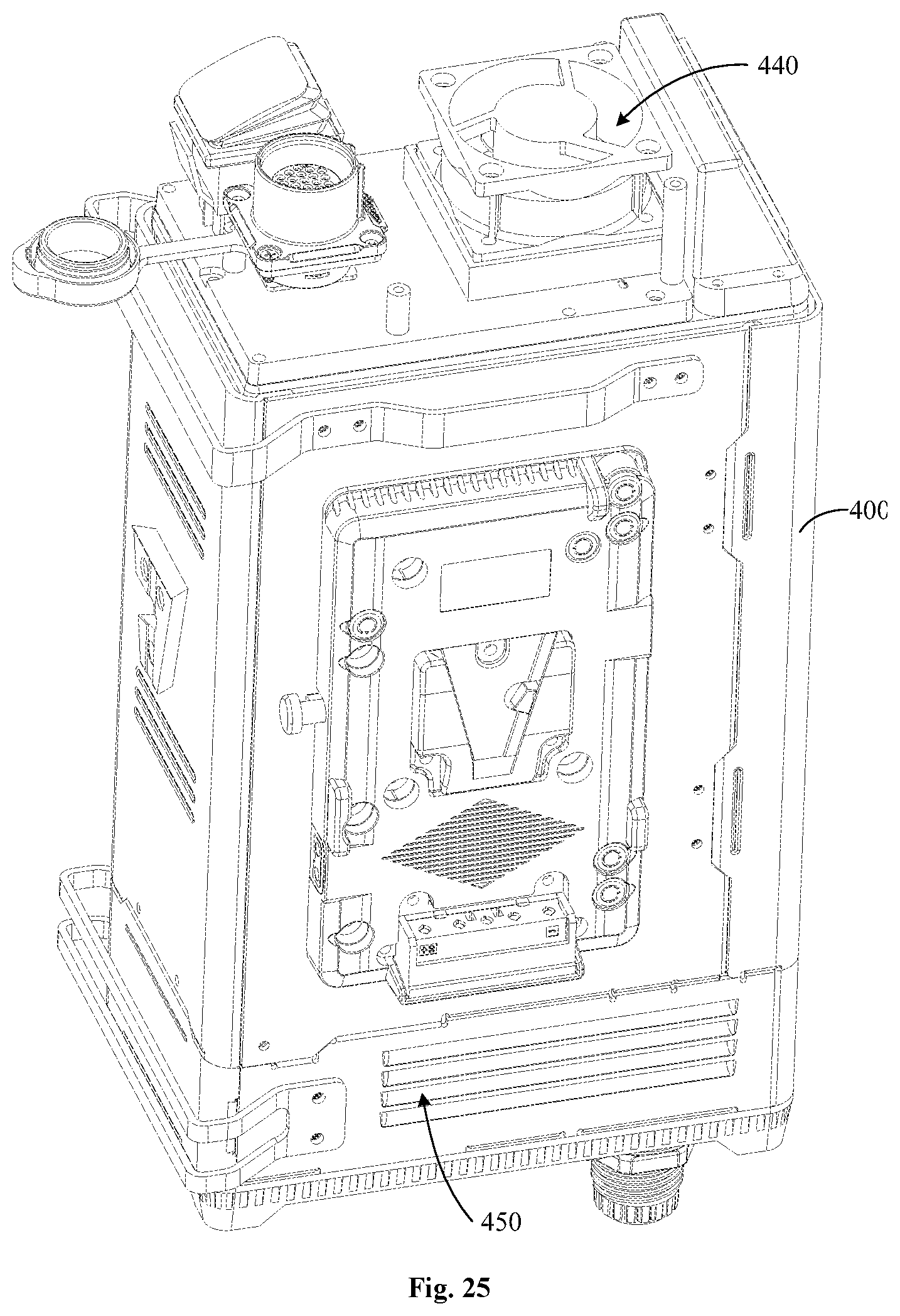 Patent US11774053 Figure 13 – Light board and spotlight