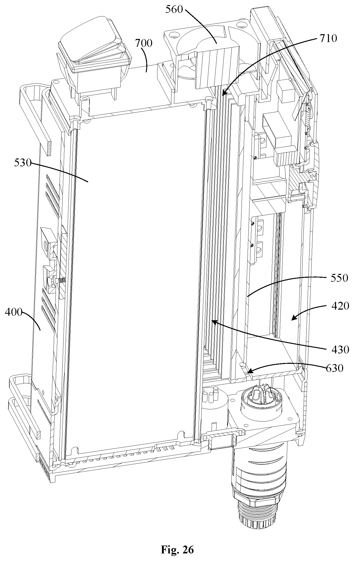 Patent US11774053 Figure 14 – Light board and spotlight