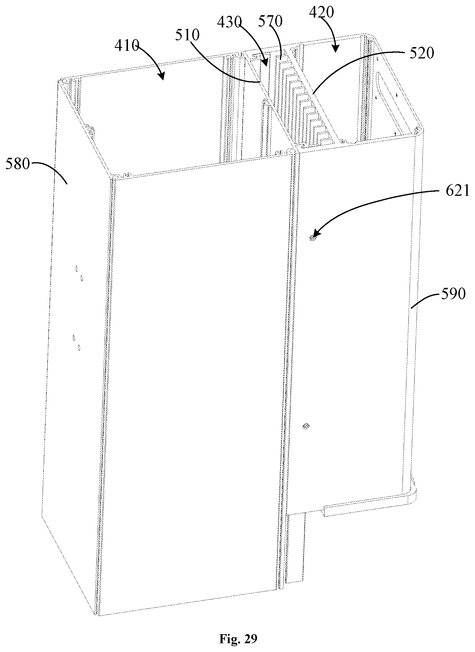 Patent US11774053 Figure 17 – Light board and spotlight