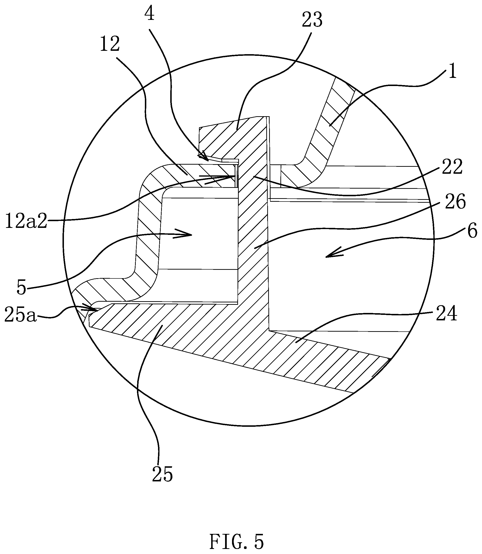 Patent US11774054 Figure 5 – Downlight