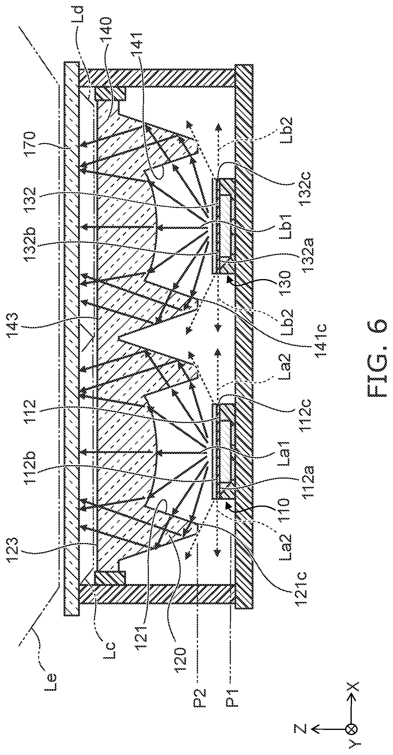 Patent US11774057 Figure 6 – Light emitting module