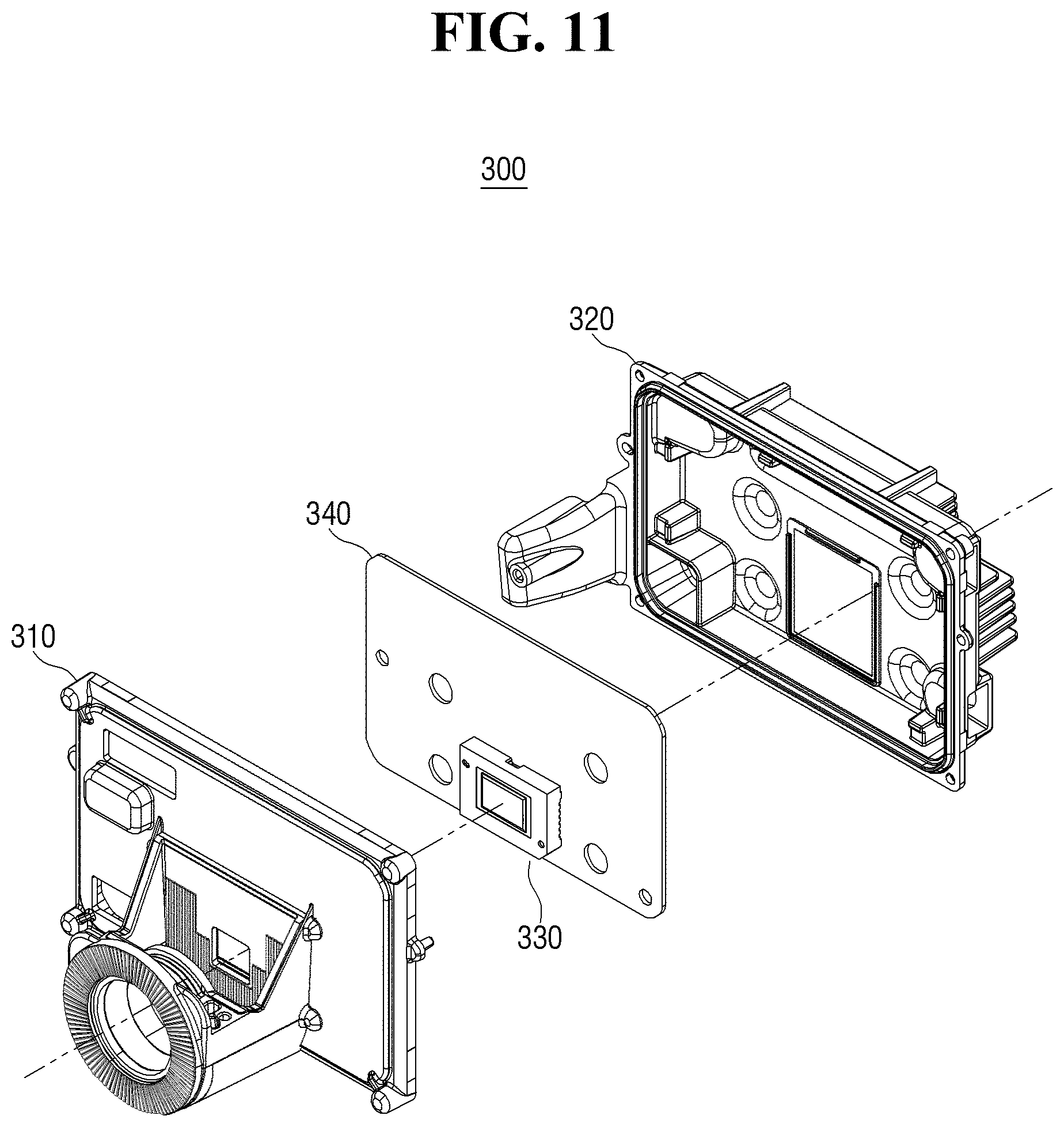 Patent US11774059 Figure 11 – Lamp for vehicle
