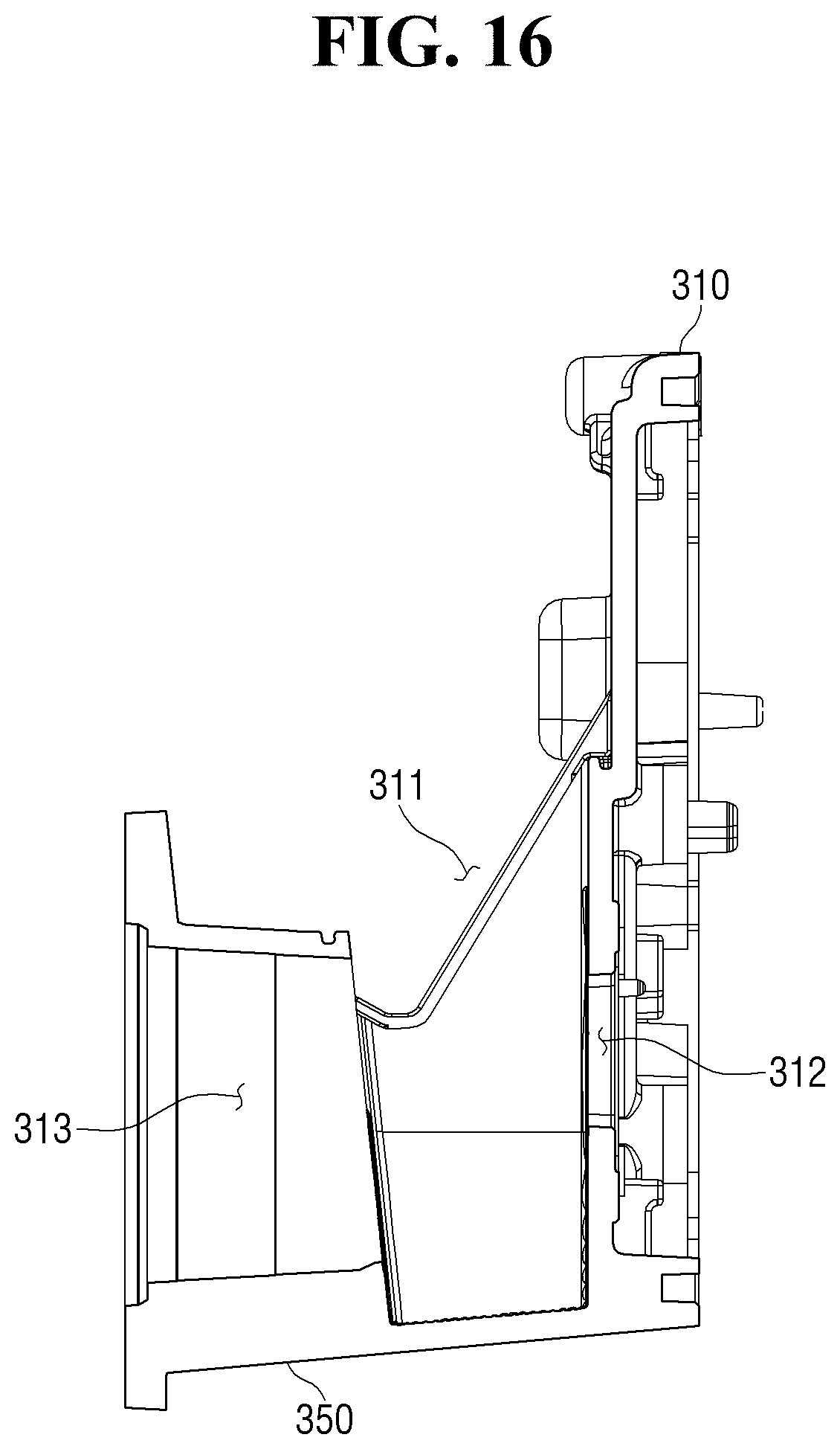 Patent US11774059 Figure 16 – Lamp for vehicle