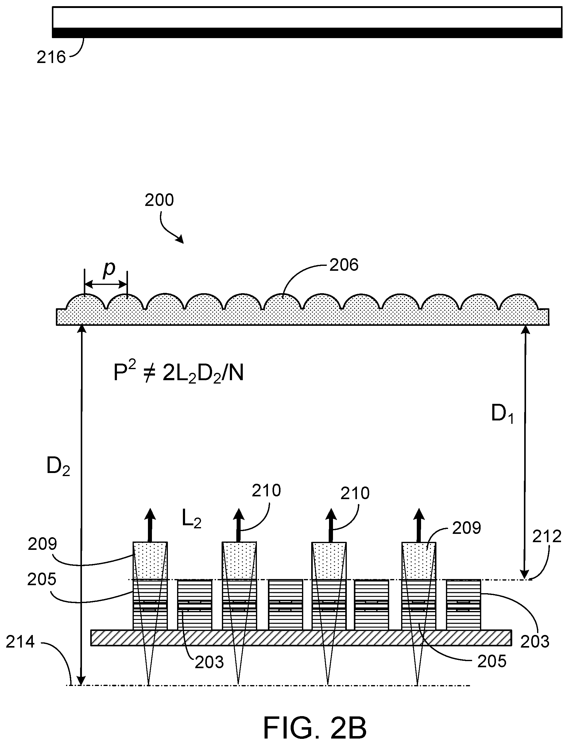 Patent US11774060 Figure 3 – Structured and diffuse light generation