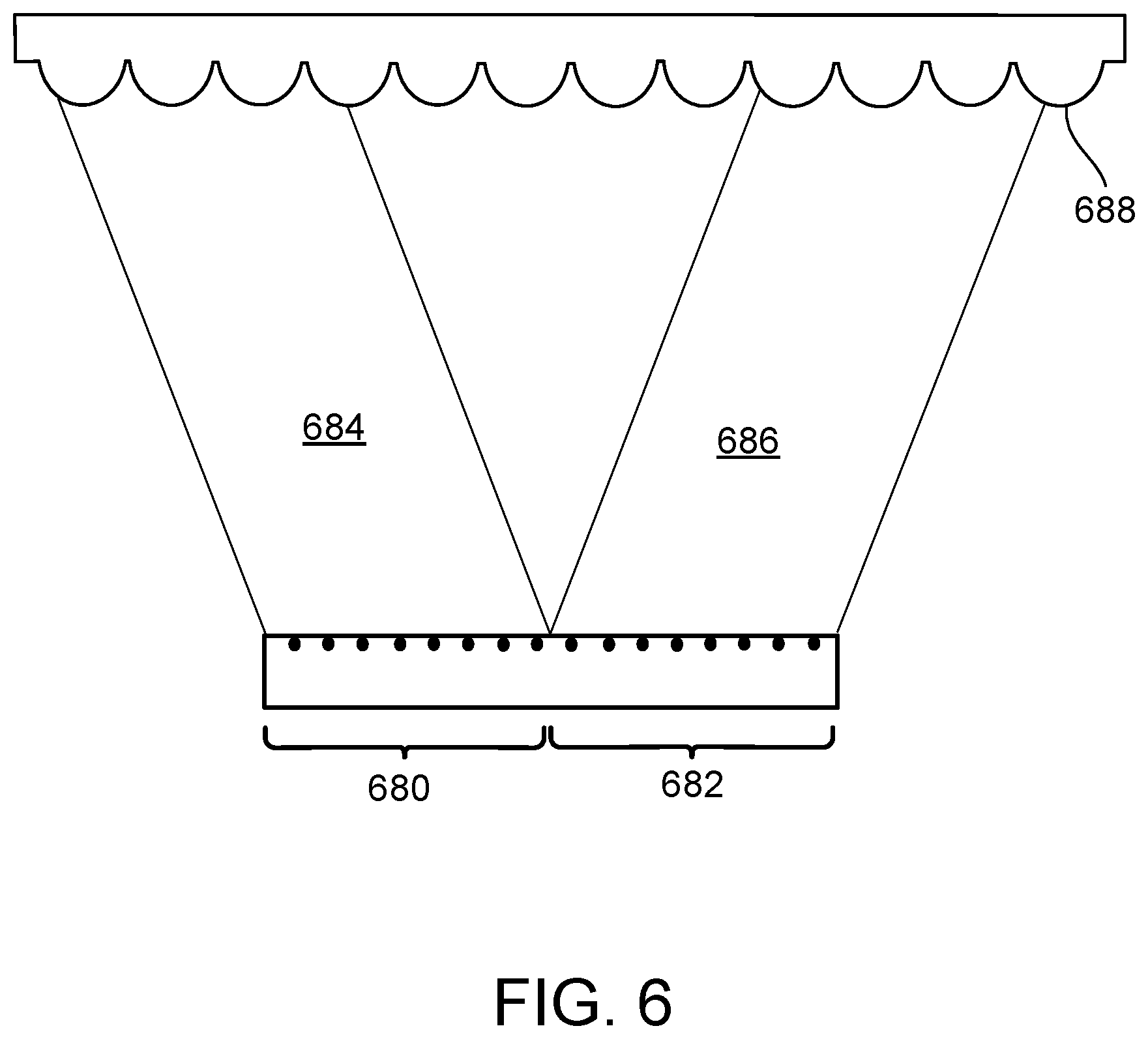 Patent US11774060 Figure 7 – Structured and diffuse light generation